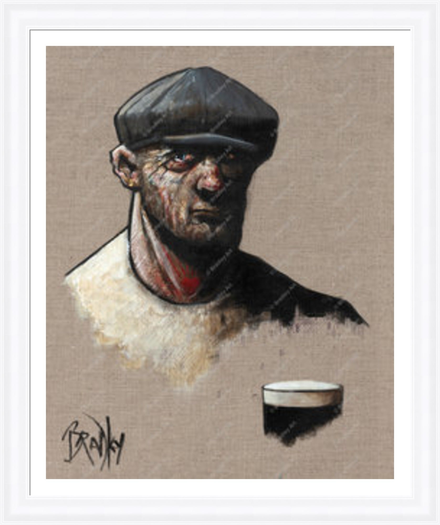"Study II" (Docker) HE Canvas
