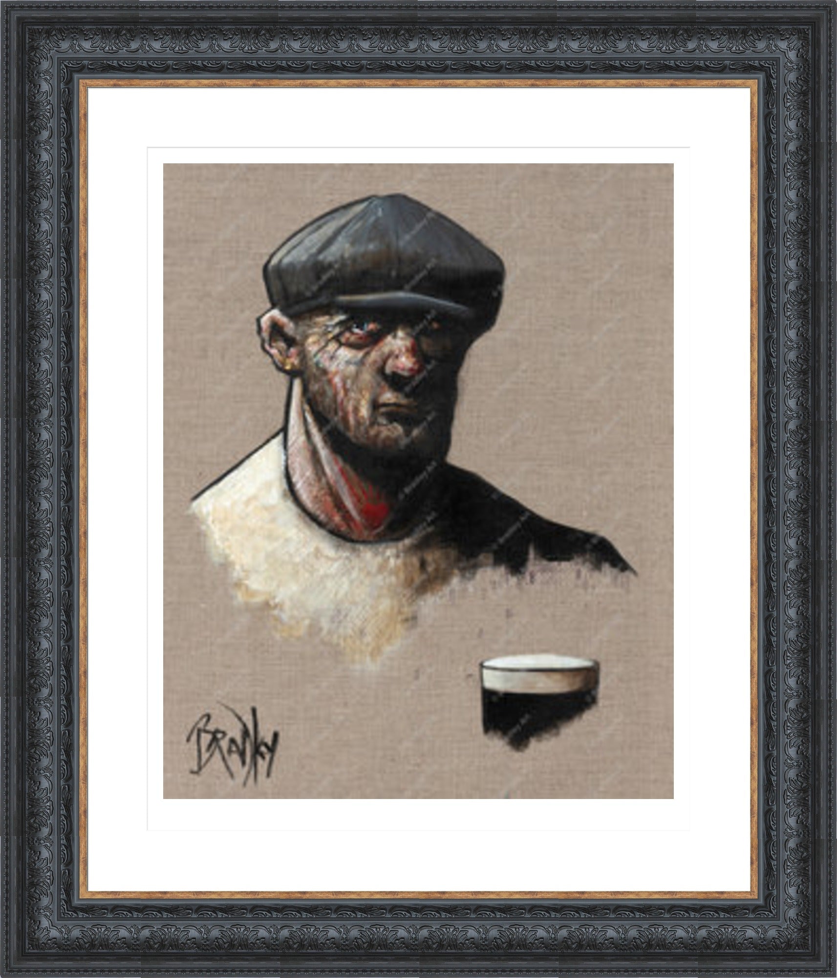 "Study II" (Docker) Print