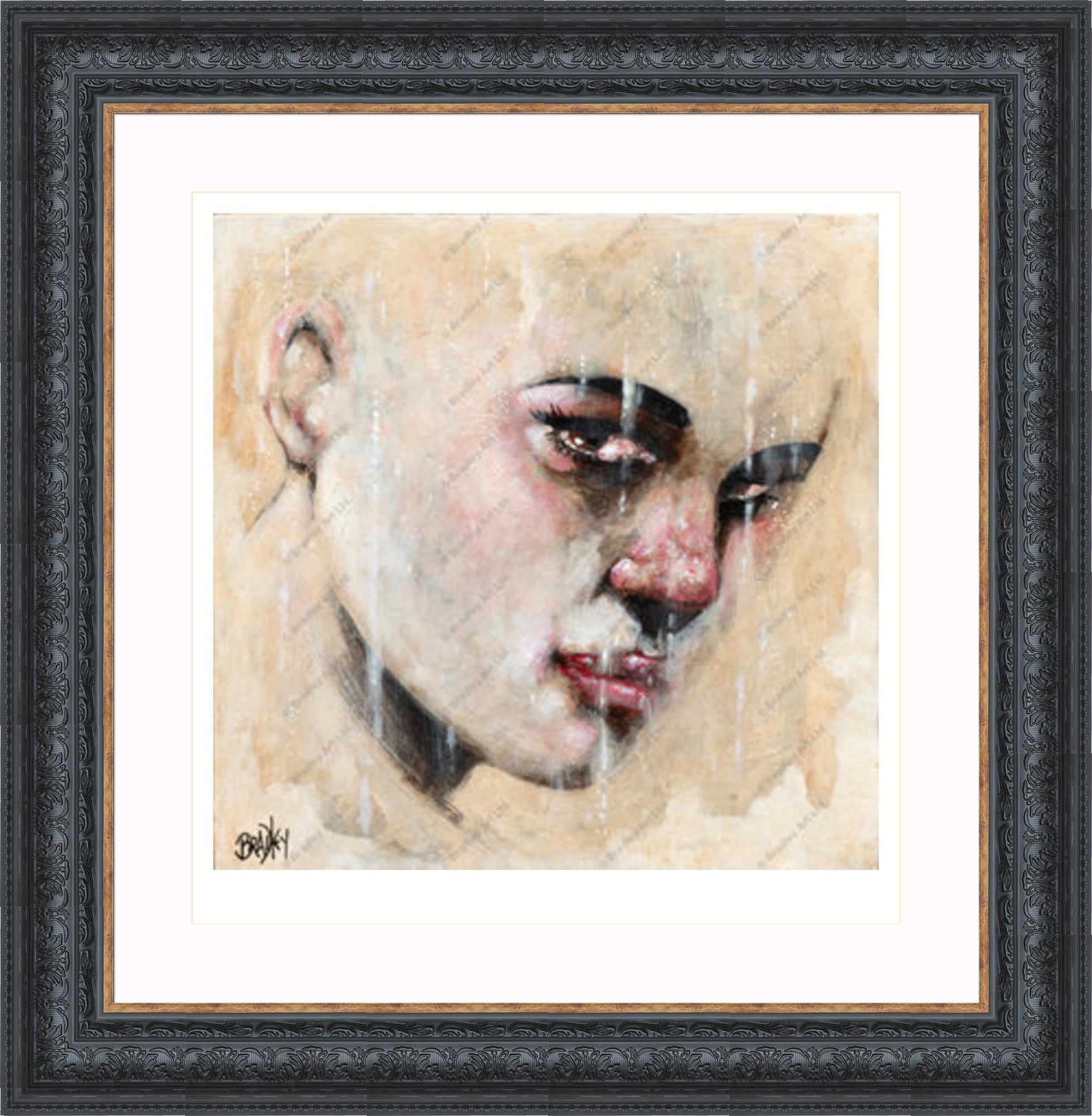 "Sorrow" (Square) Print