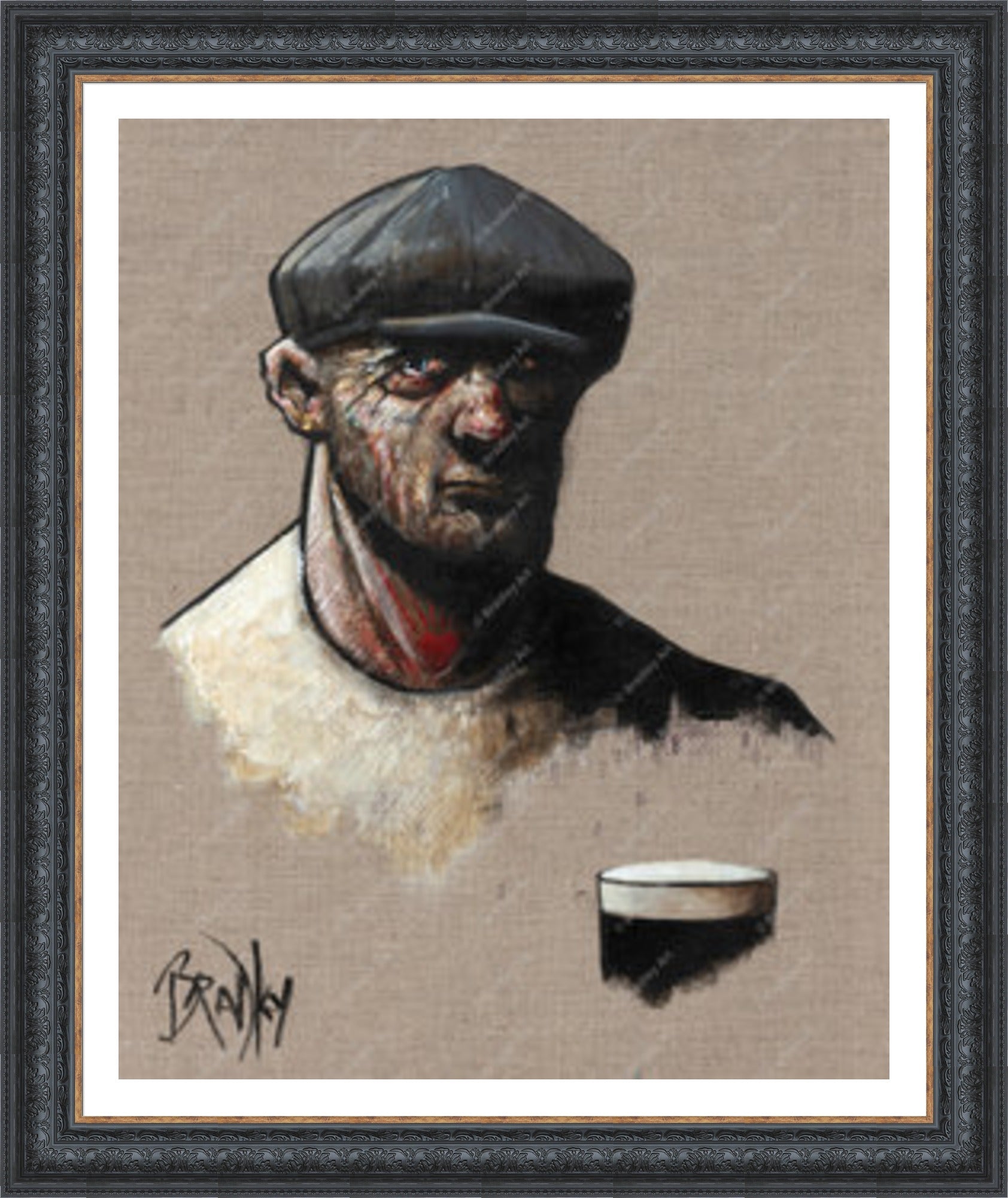 "Study II" (Docker) HE Canvas