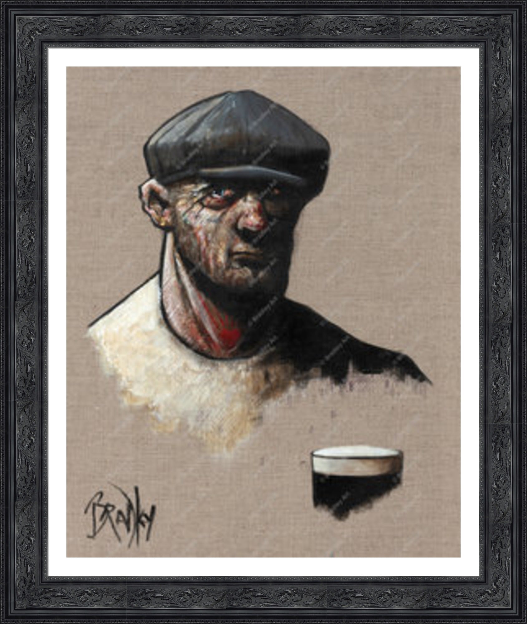 "Study II" (Docker) HE Canvas