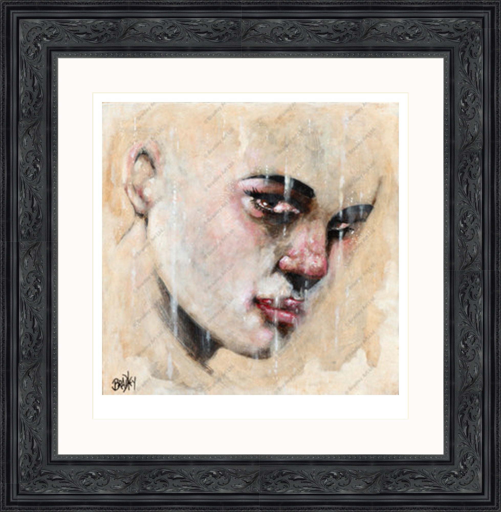 "Sorrow" (Square) Print