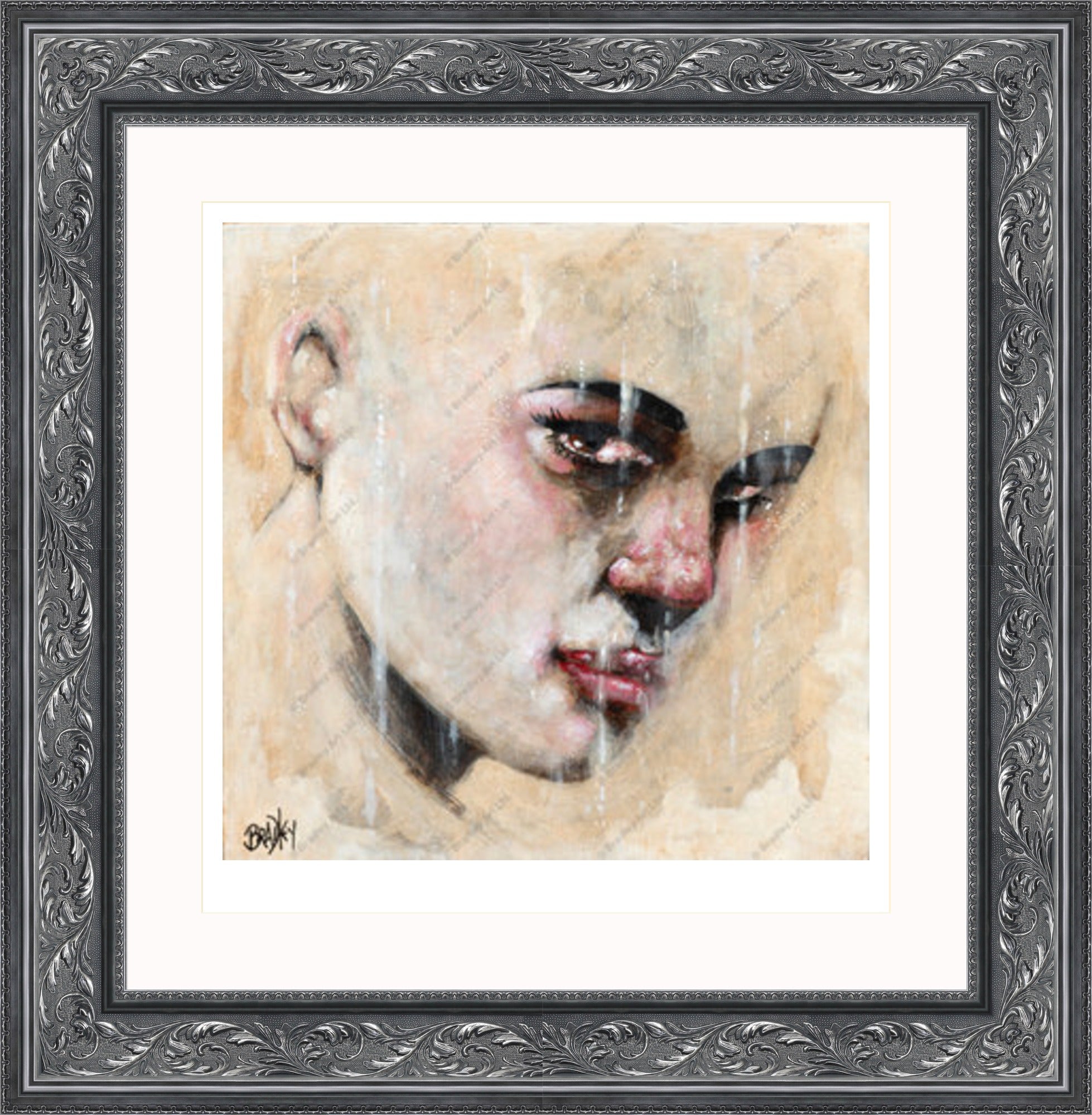 "Sorrow" (Square) Print