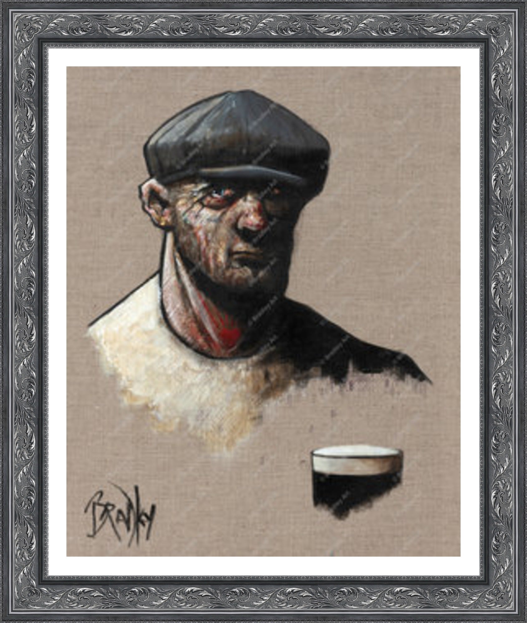 "Study II" (Docker) Canvas