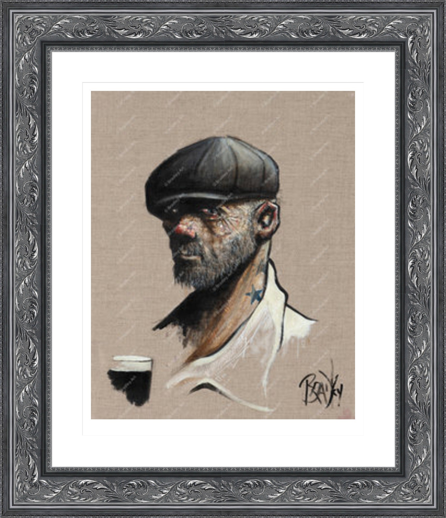 "Study III" (Docker) Print
