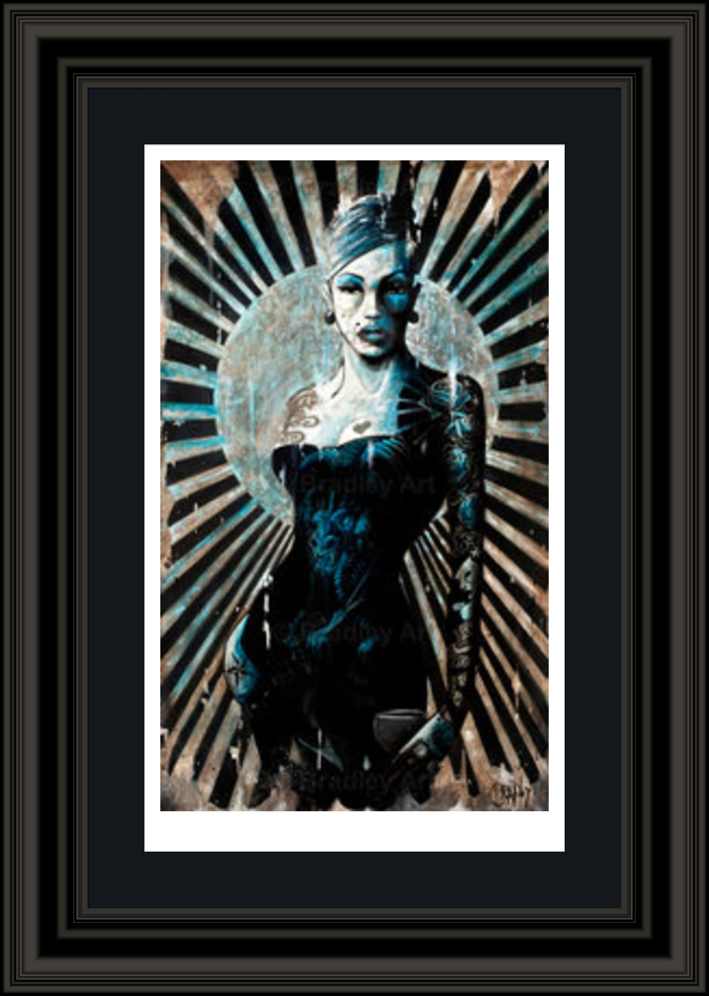 "La Femme Bleue" Print