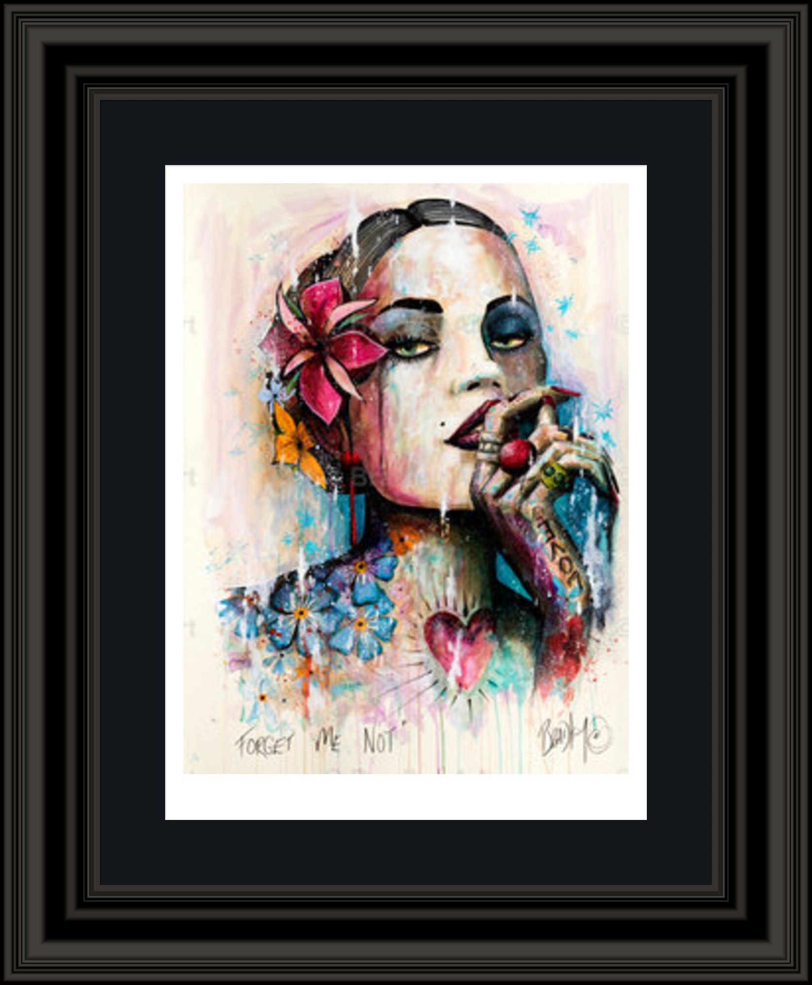 "Forget Me Not" Print