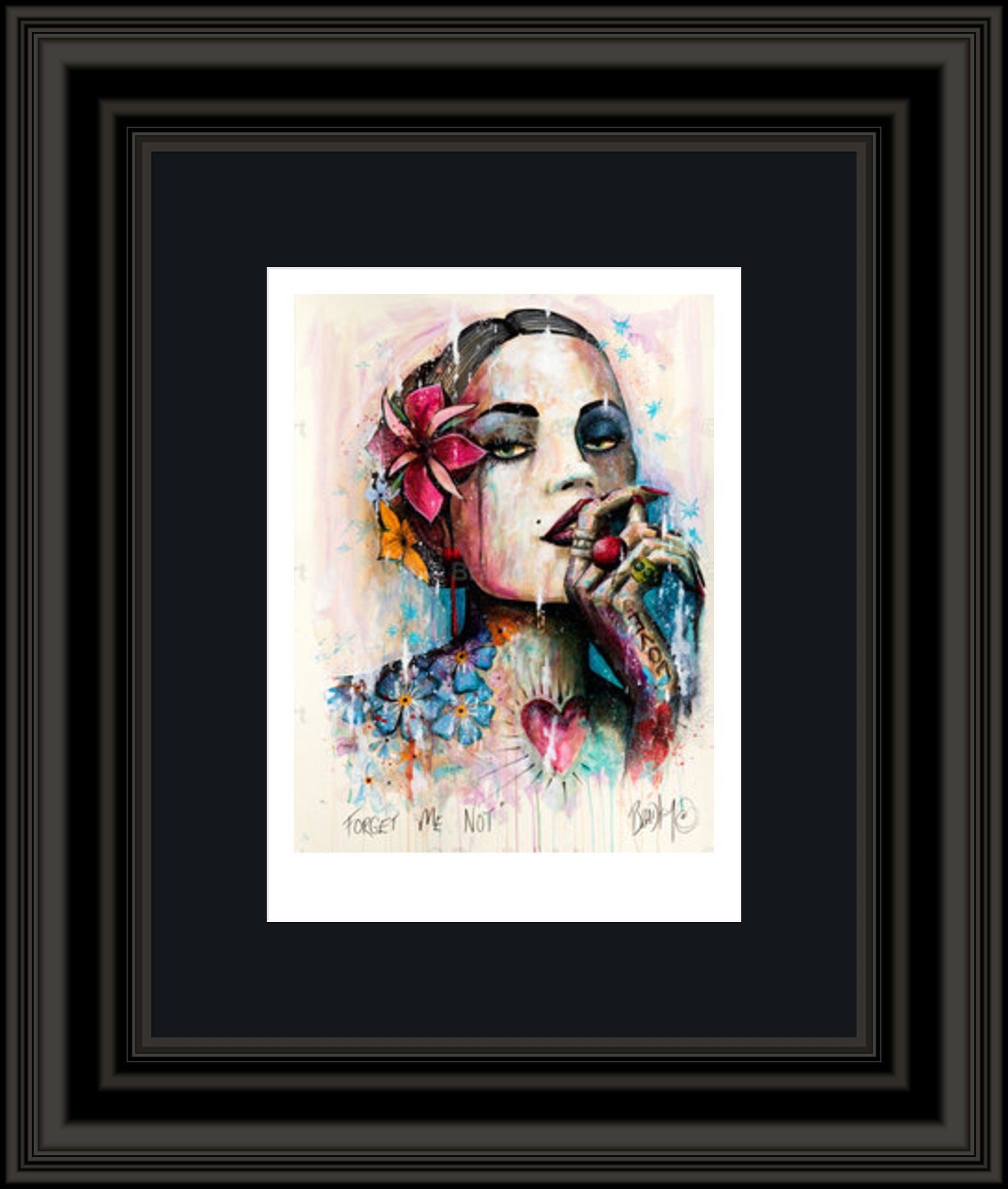 "Forget Me Not" Print