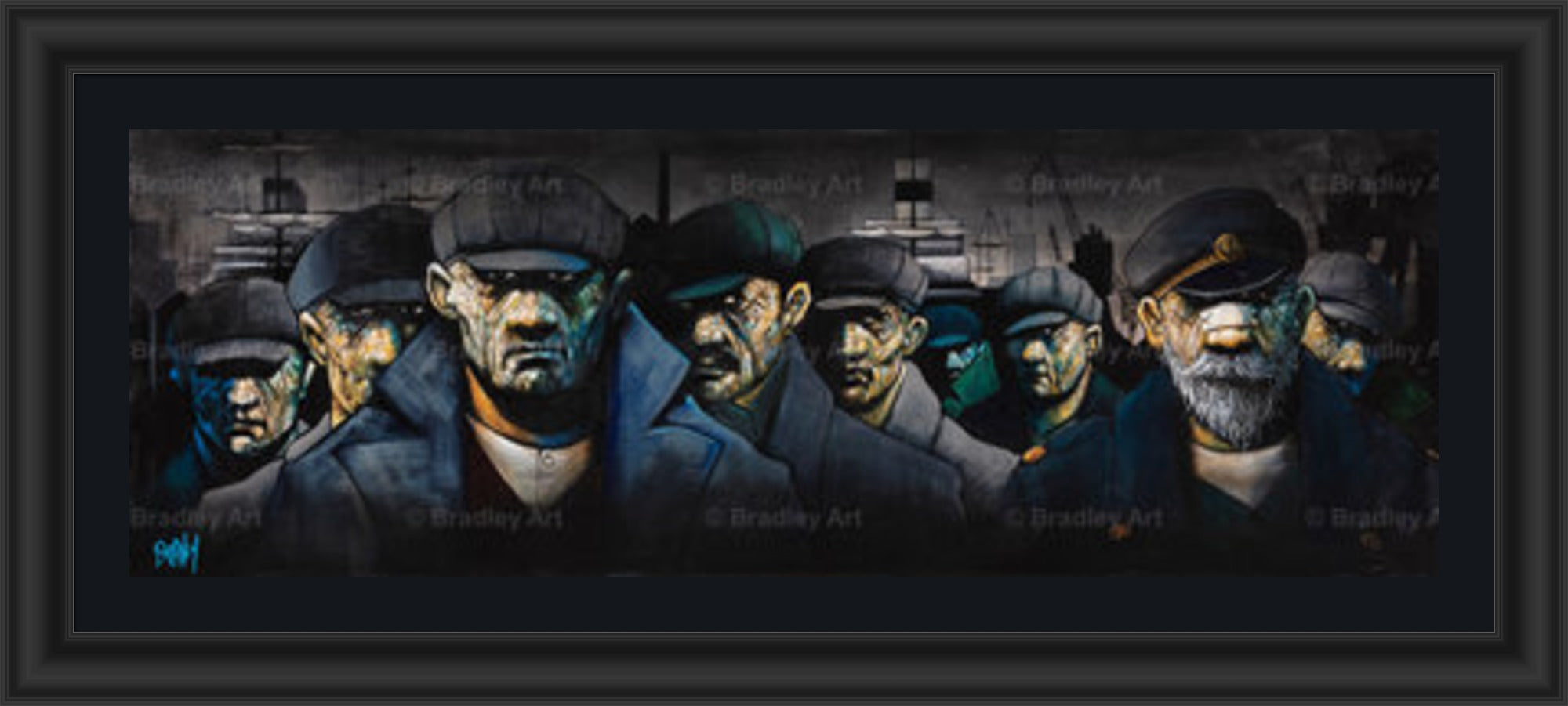 "Quittin' Time II" HE Canvas