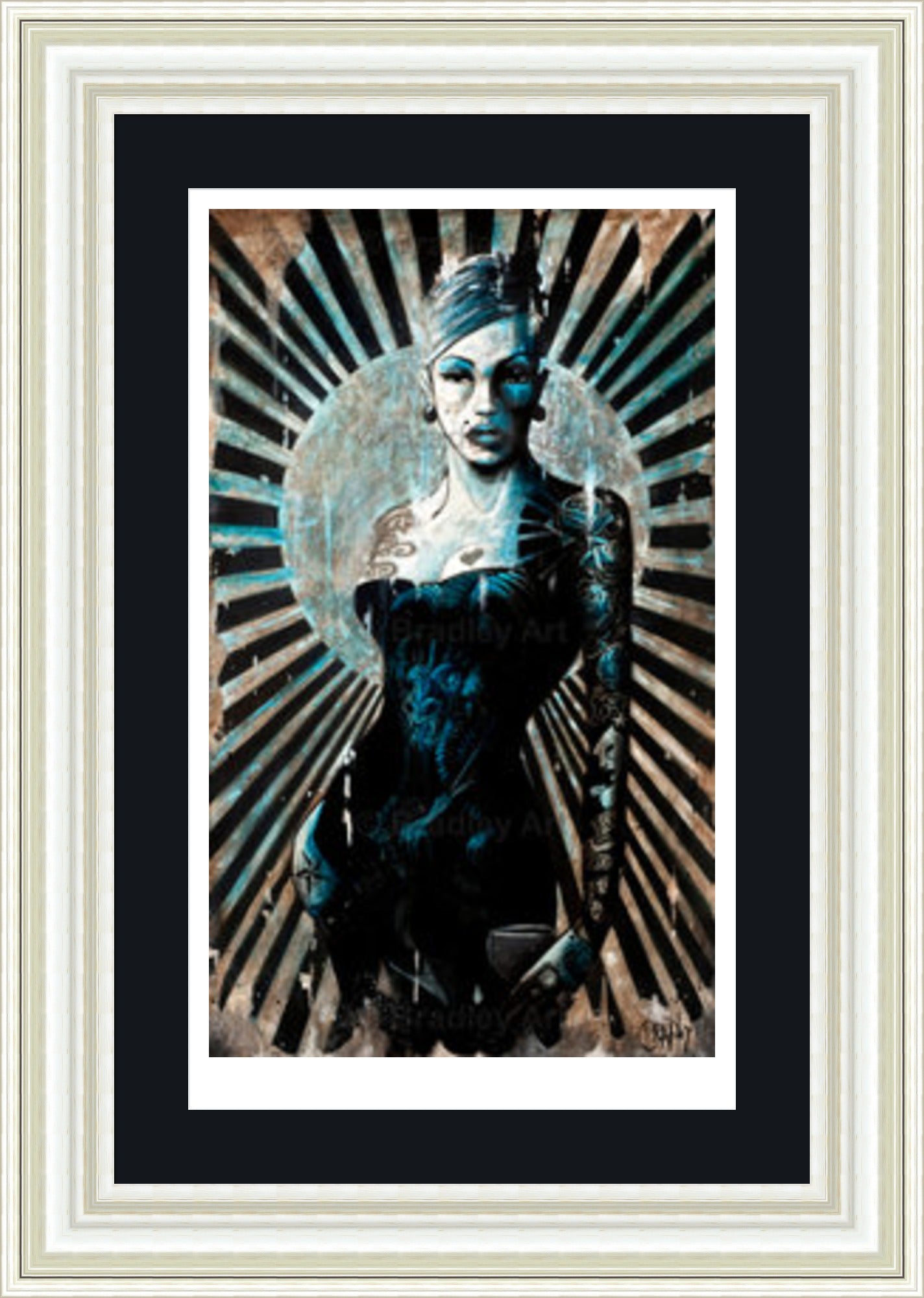 "La Femme Bleue" Print