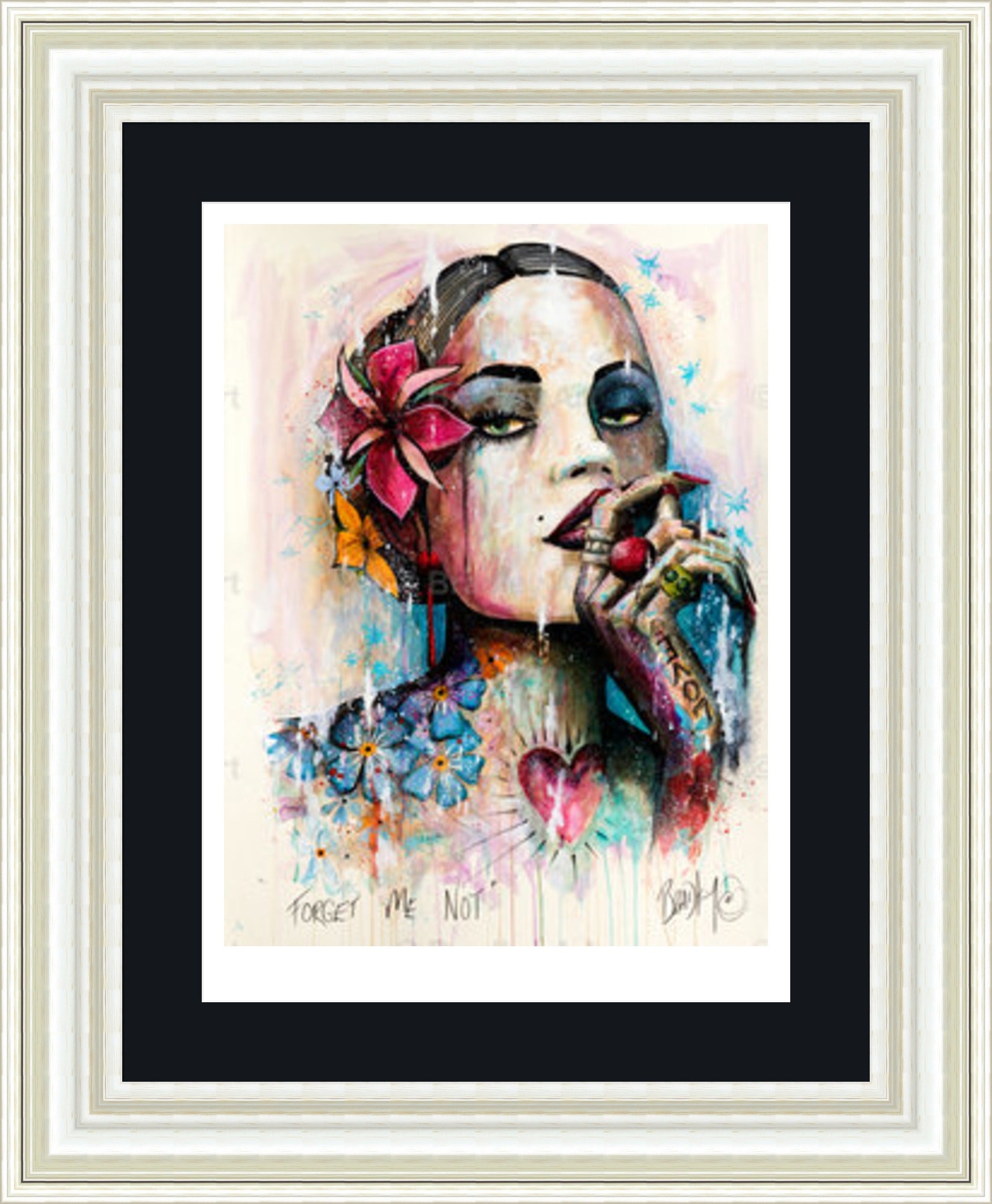 "Forget Me Not" Print