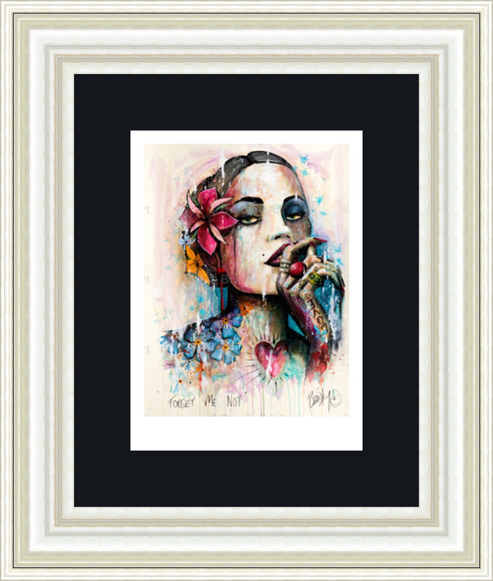 "Forget Me Not" Print