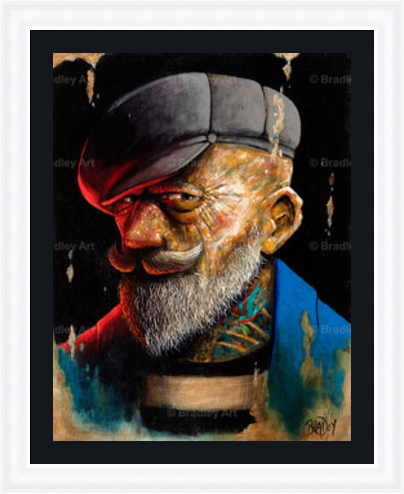 "Old Timer" HE Canvas