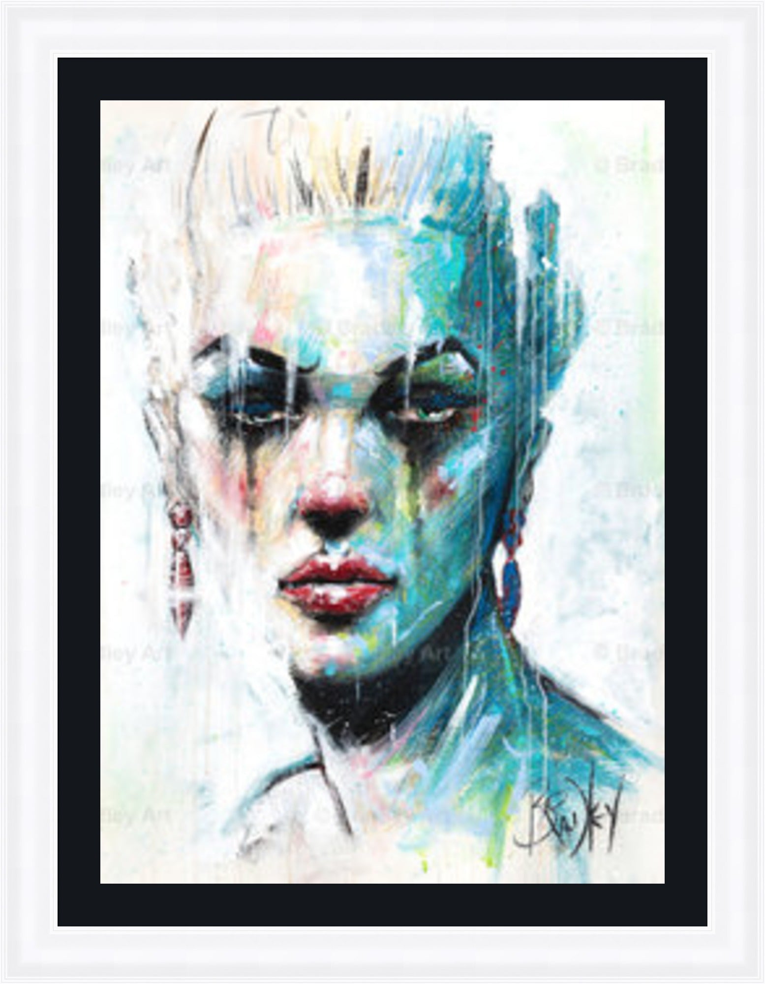 "The Beautiful and Damned" HE Canvas