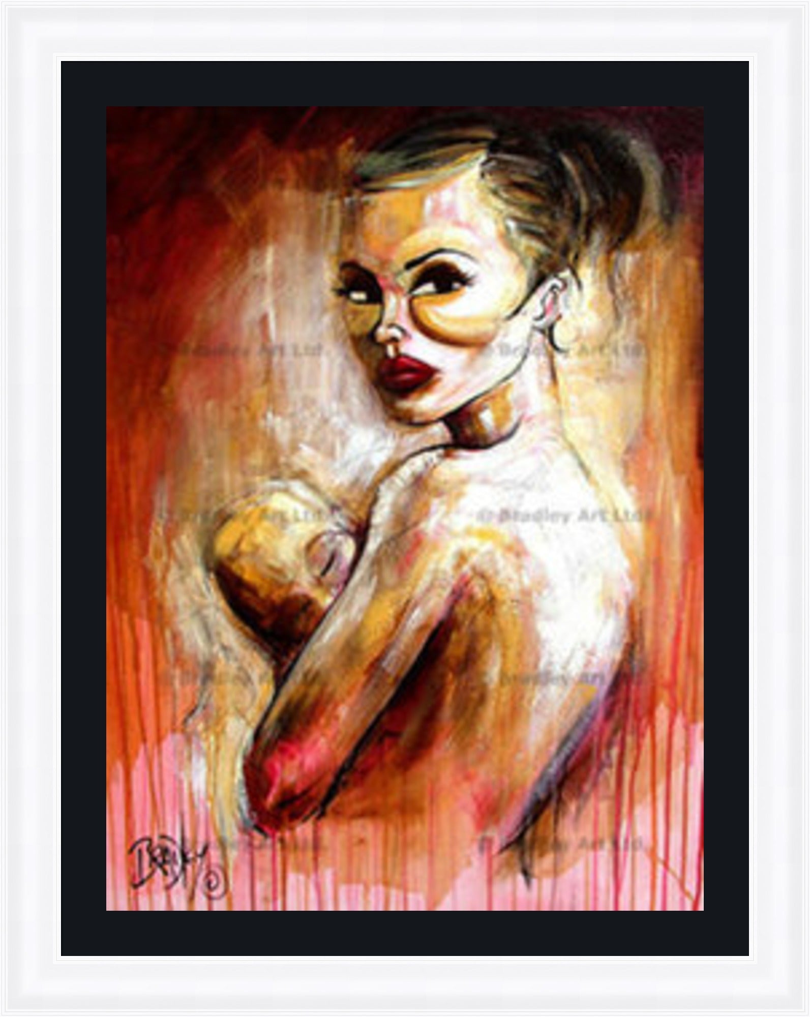 "Mother and Child" Canvas