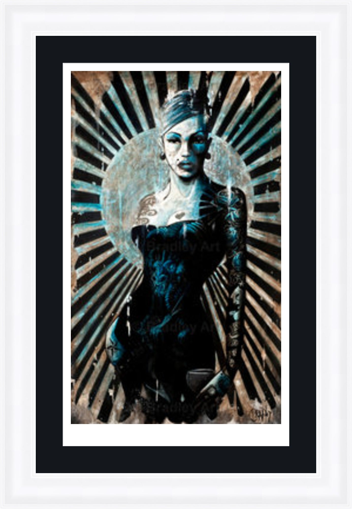 "La Femme Bleue" Print