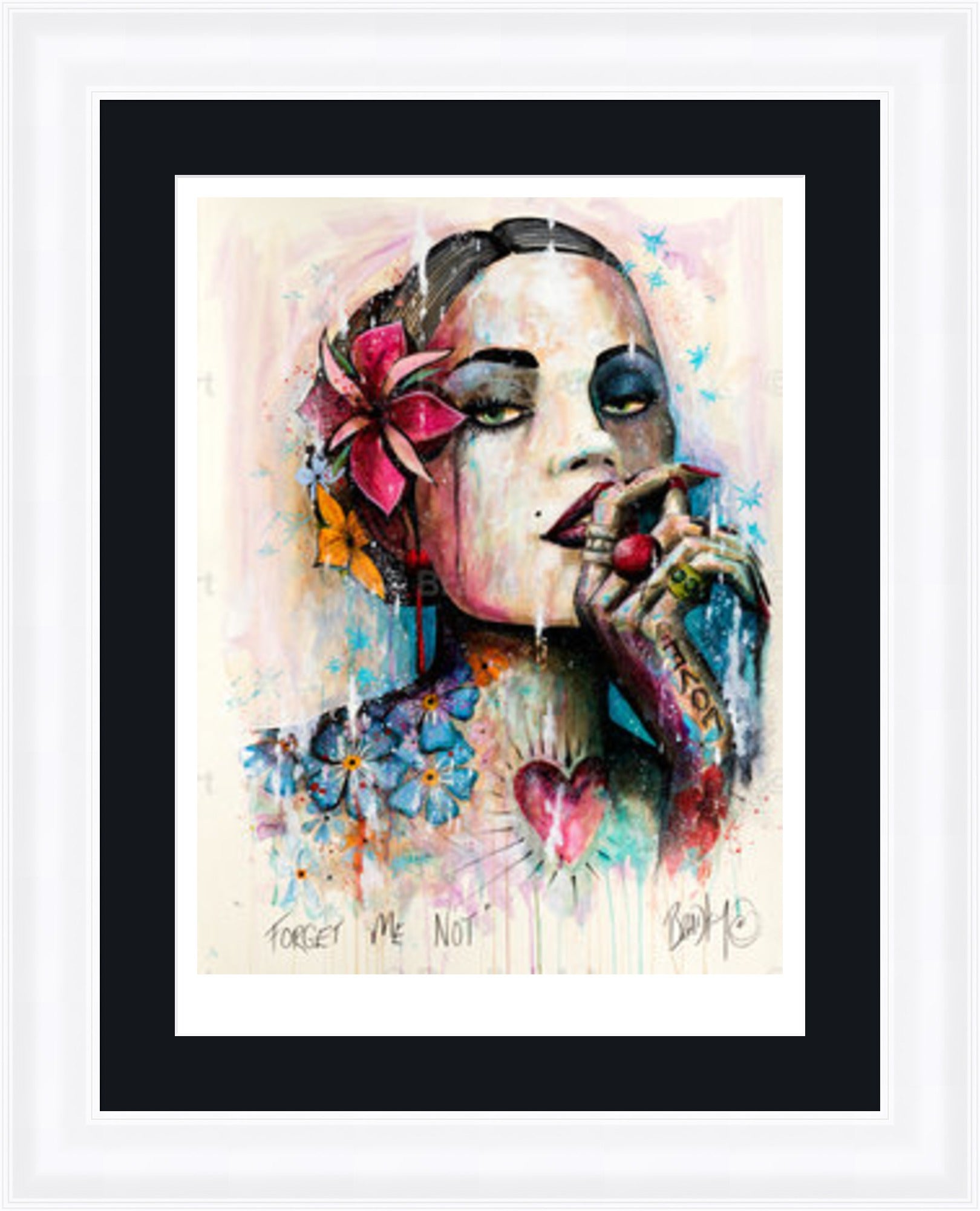 "Forget Me Not" Print