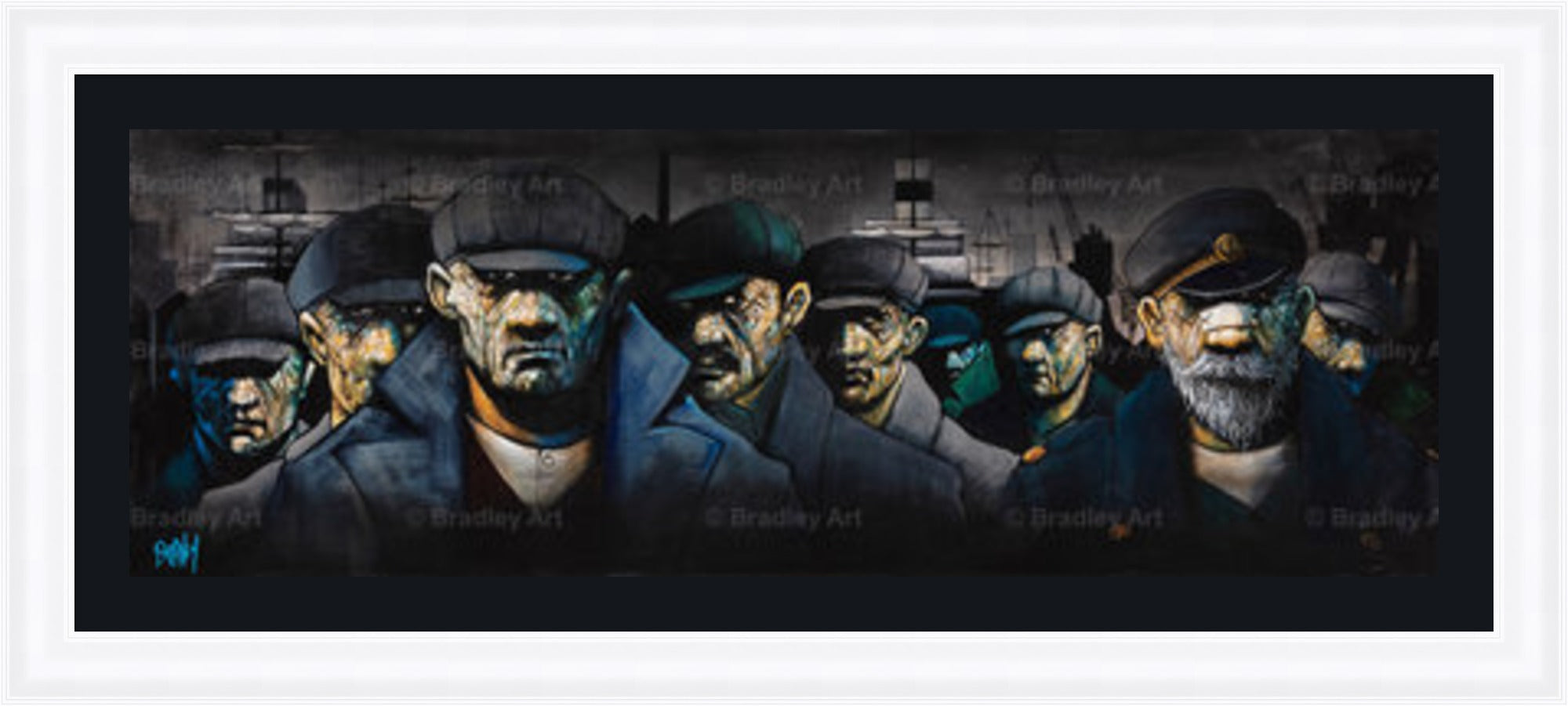 "Quittin' Time II" HE Canvas