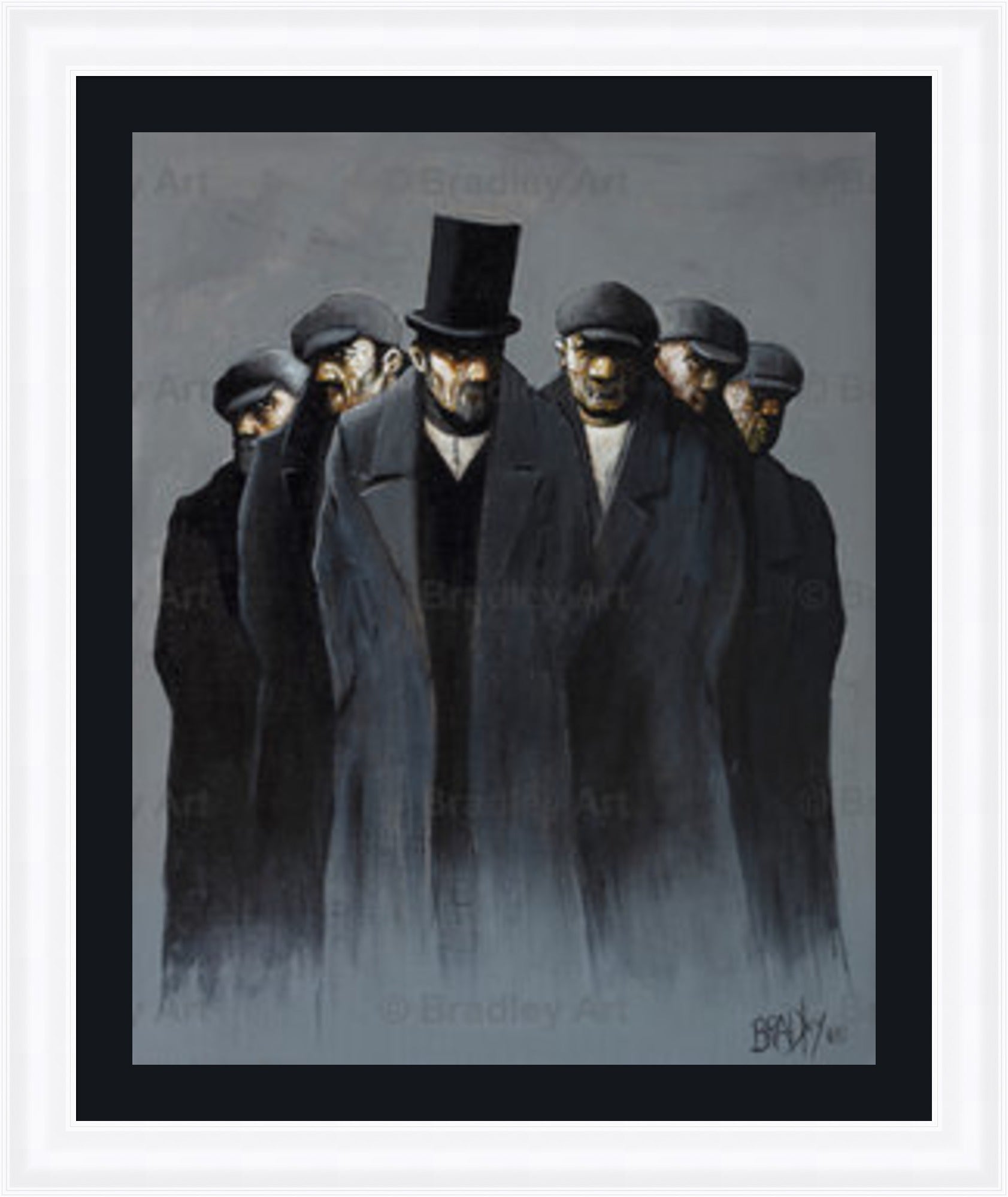 "Men of Business" Canvas