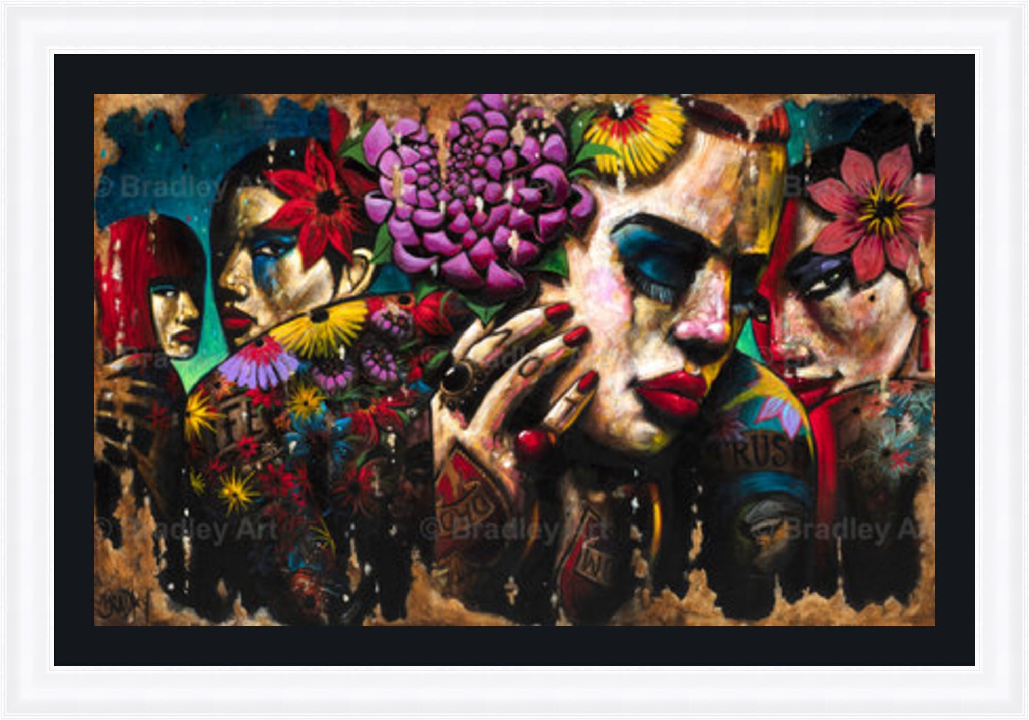 "Girlfriends" Canvas