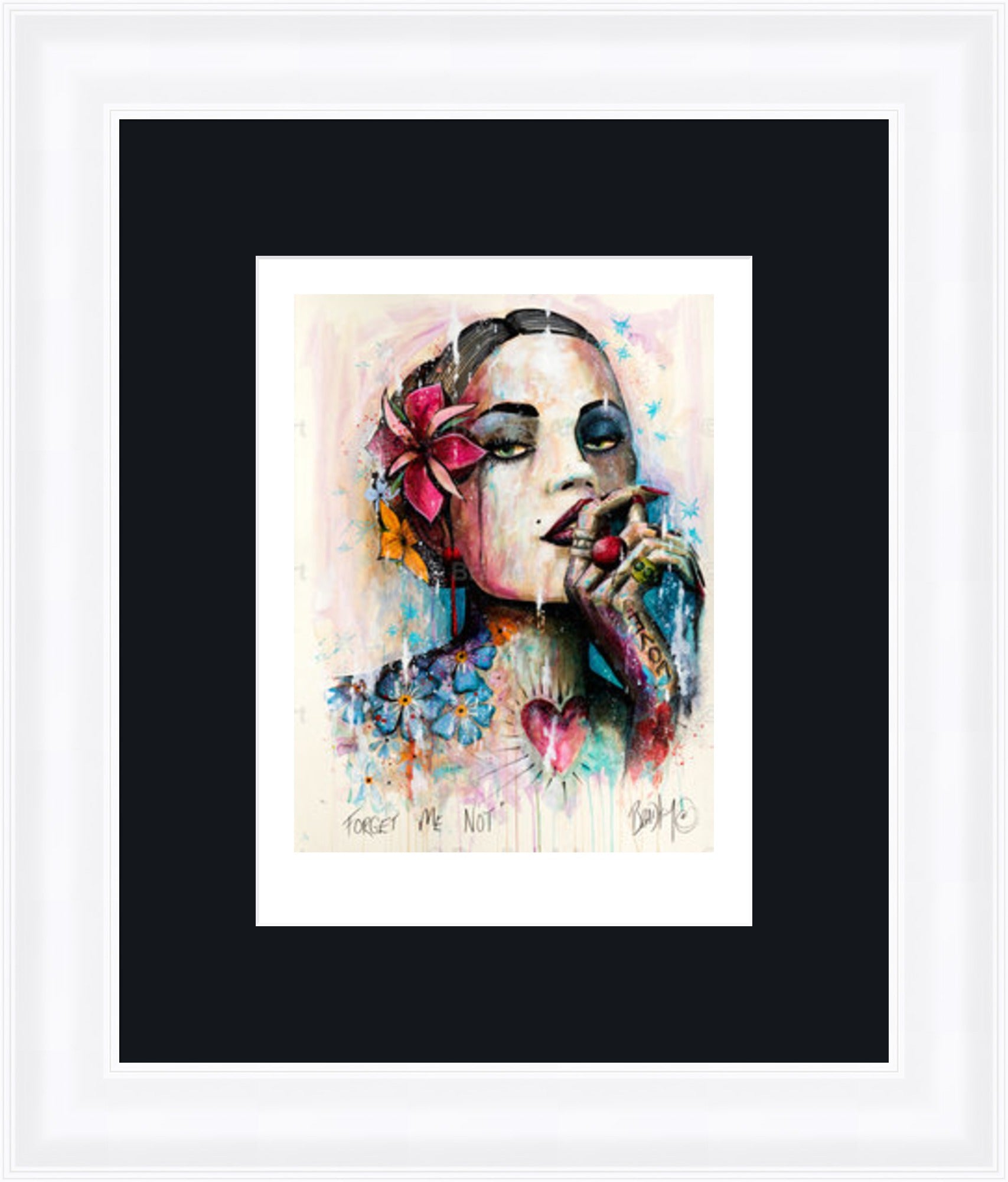 "Forget Me Not" Print