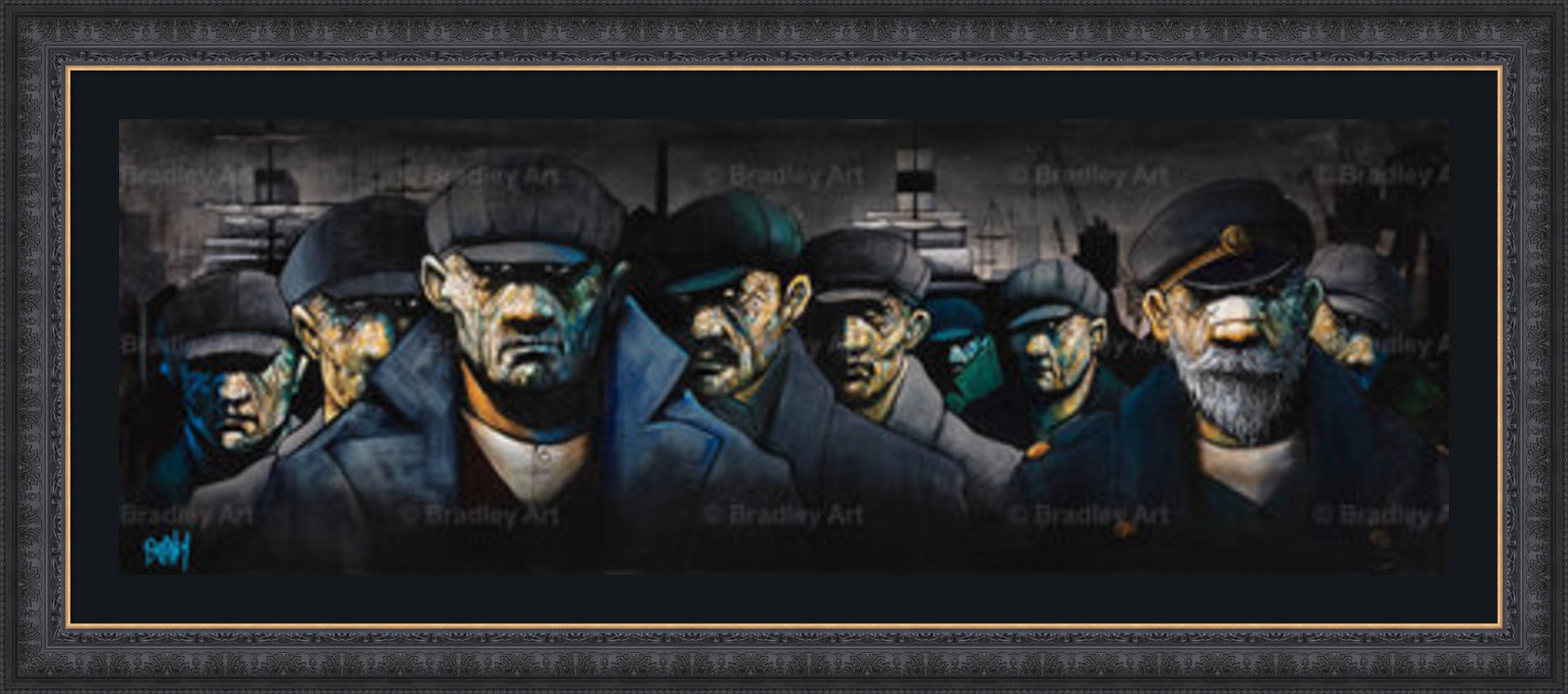 "Quittin' Time II" HE Canvas