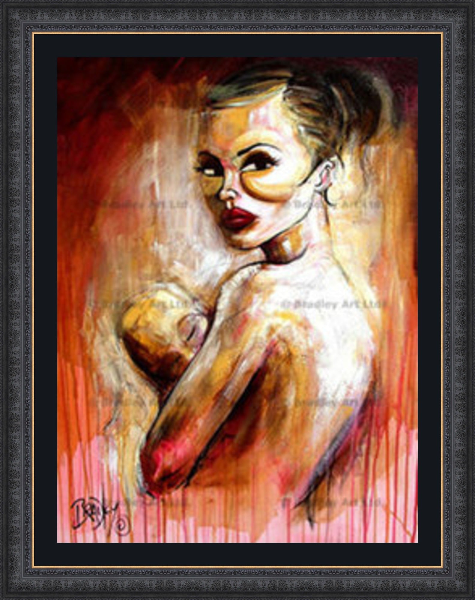 "Mother and Child" Canvas