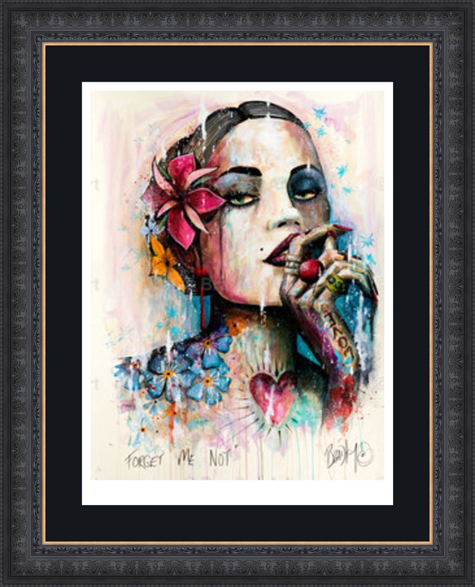 "Forget Me Not" Print