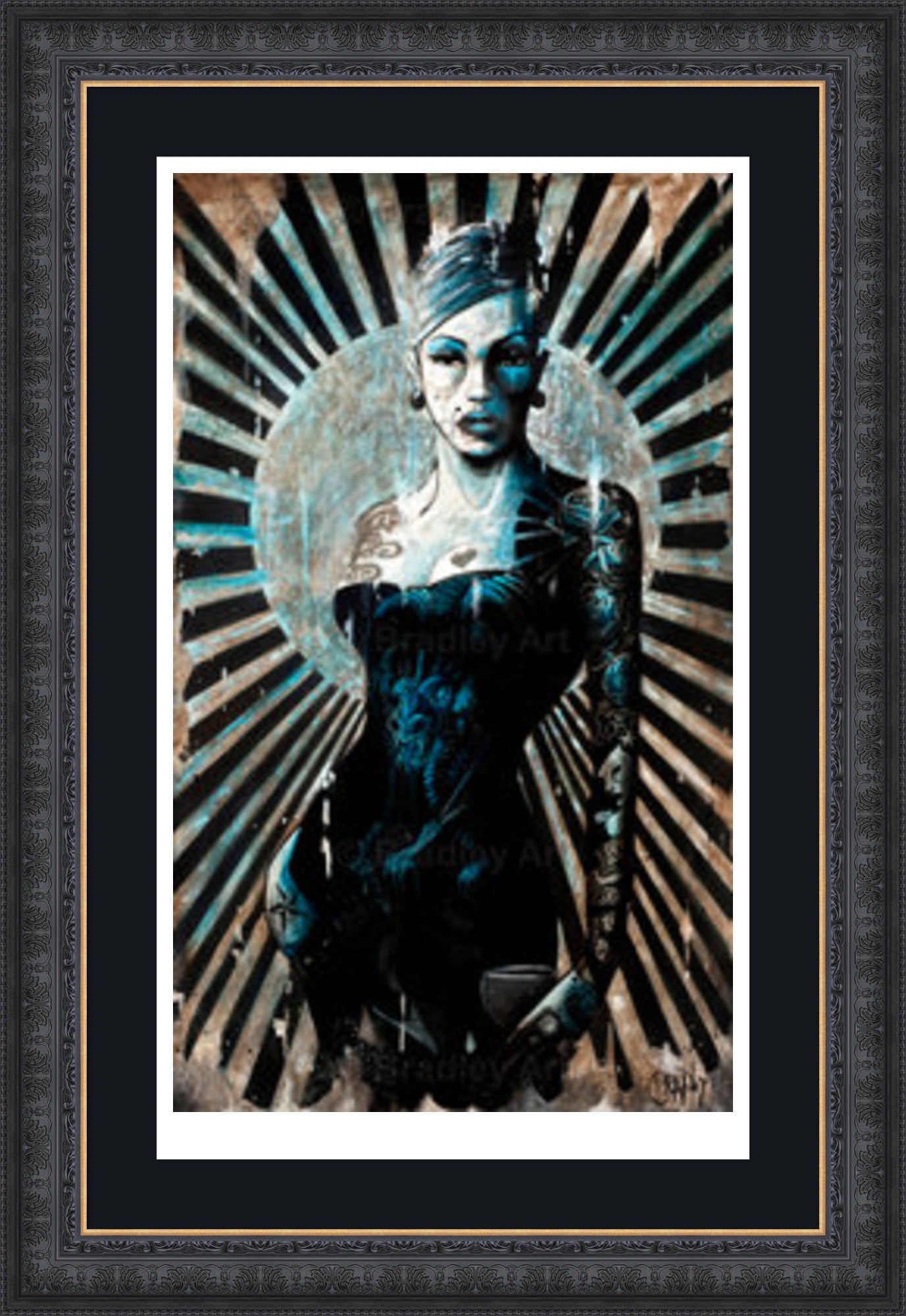 "La Femme Bleue" Print