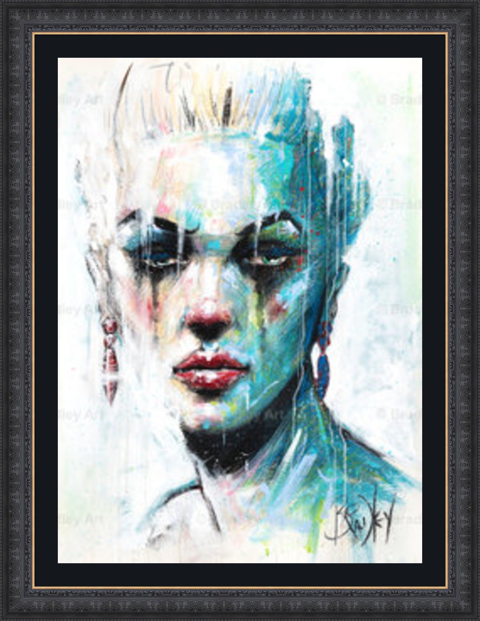 "The Beautiful and Damned" HE Canvas