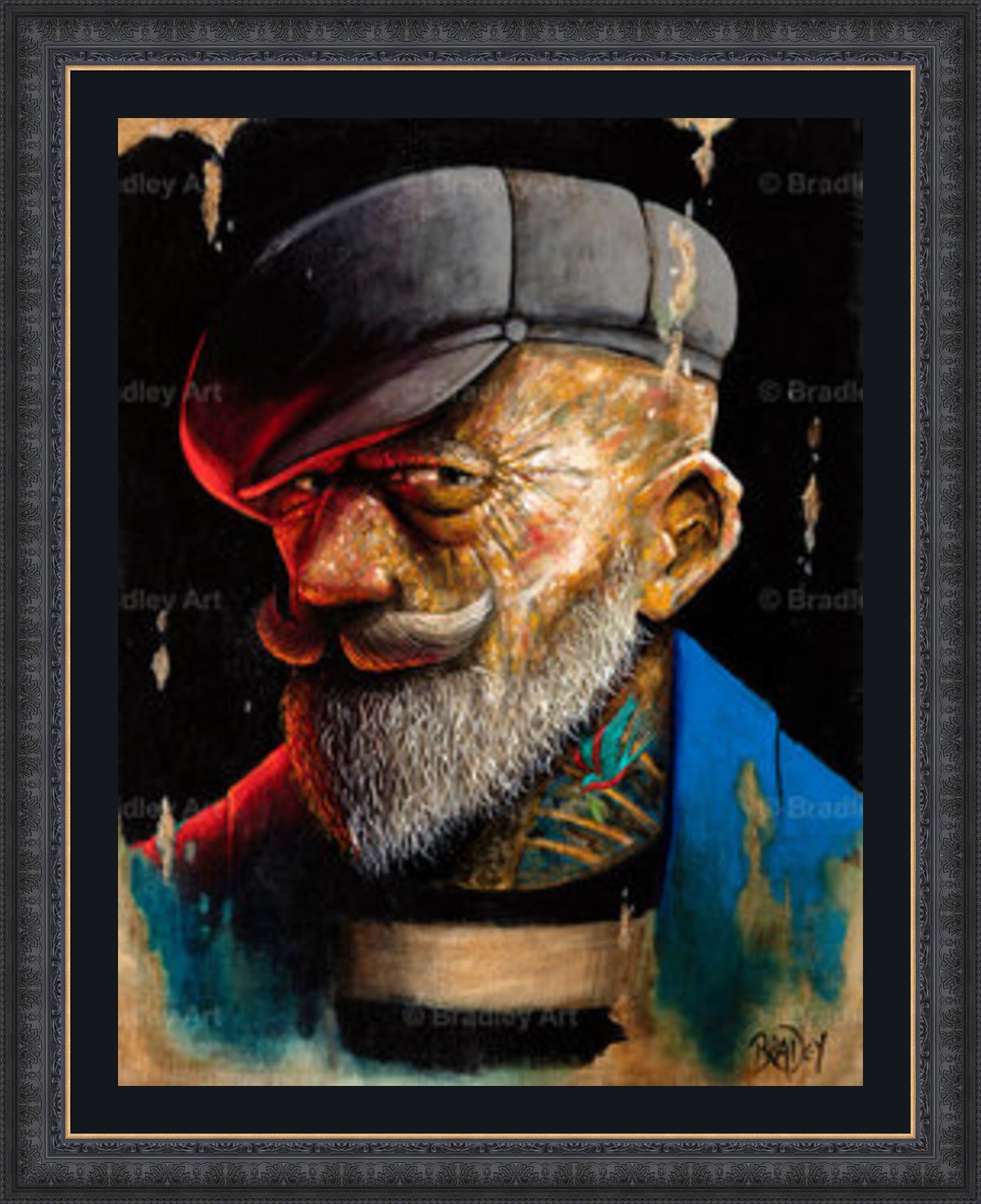 "Old Timer" HE Canvas