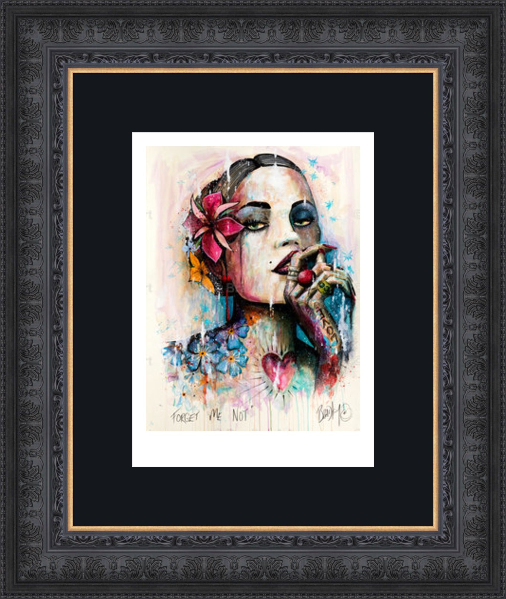 "Forget Me Not" Print