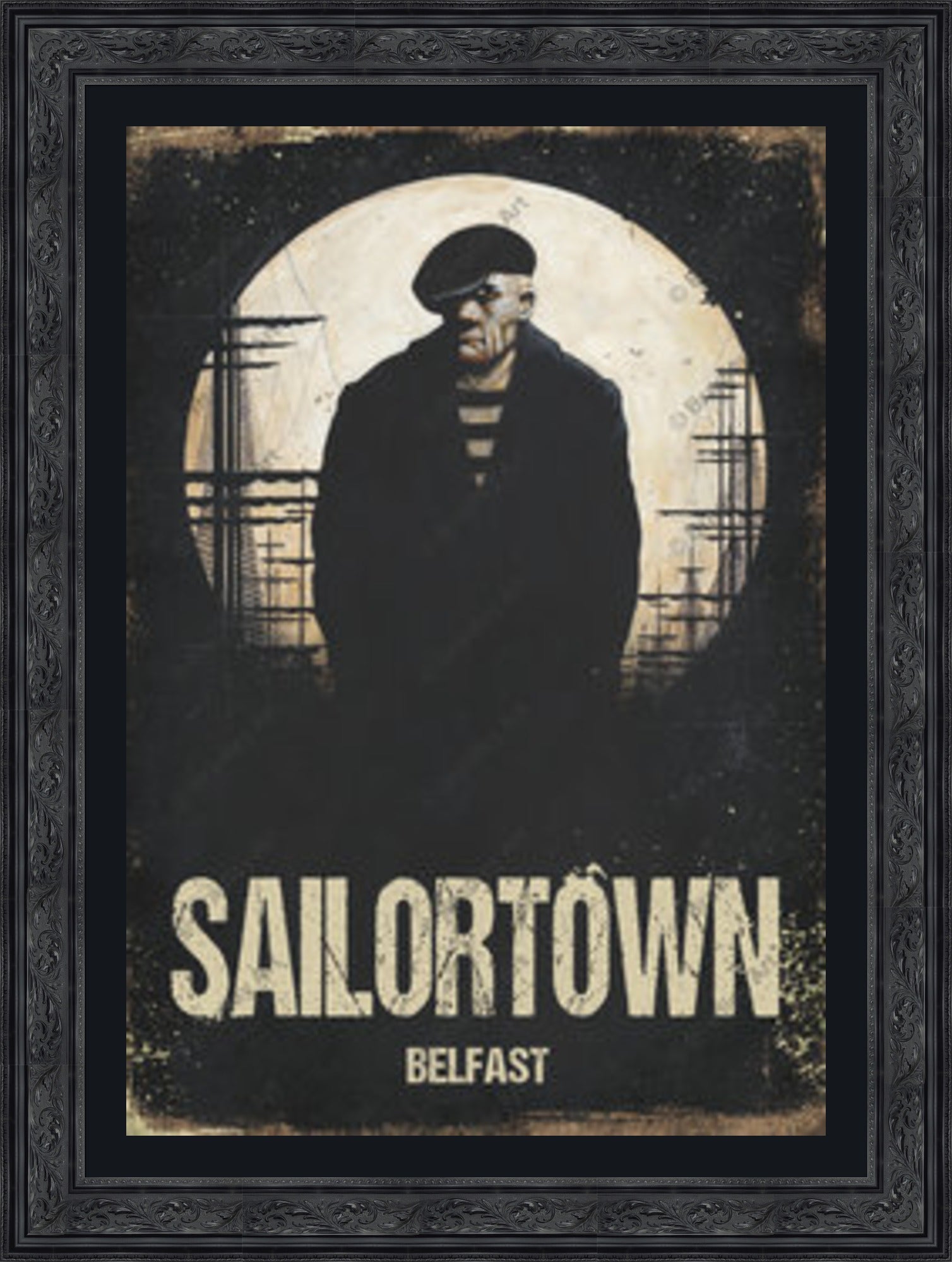 "Sailortown Belfast" HE Canvas