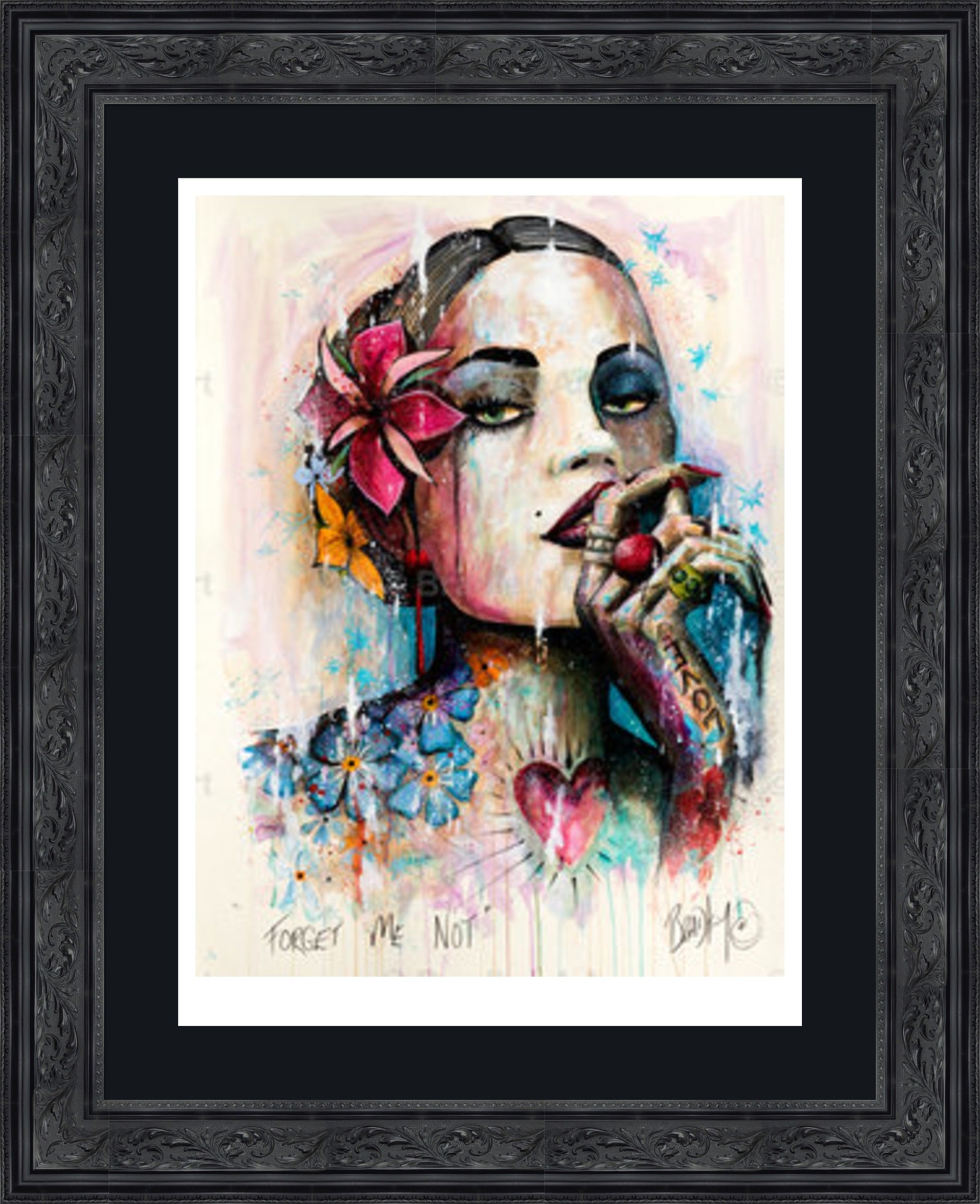 "Forget Me Not" Print