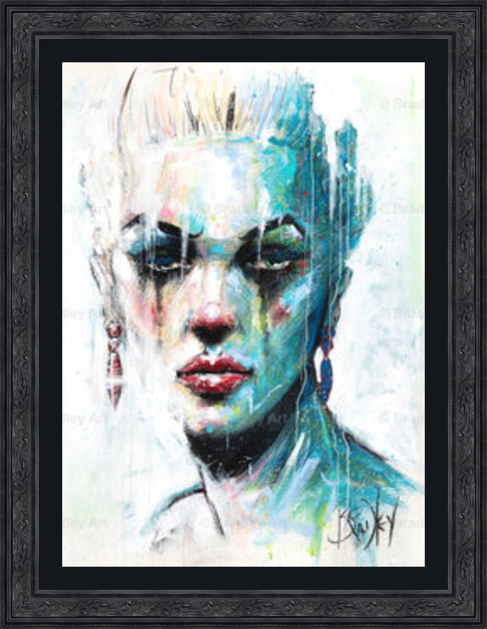 "The Beautiful and Damned" HE Canvas