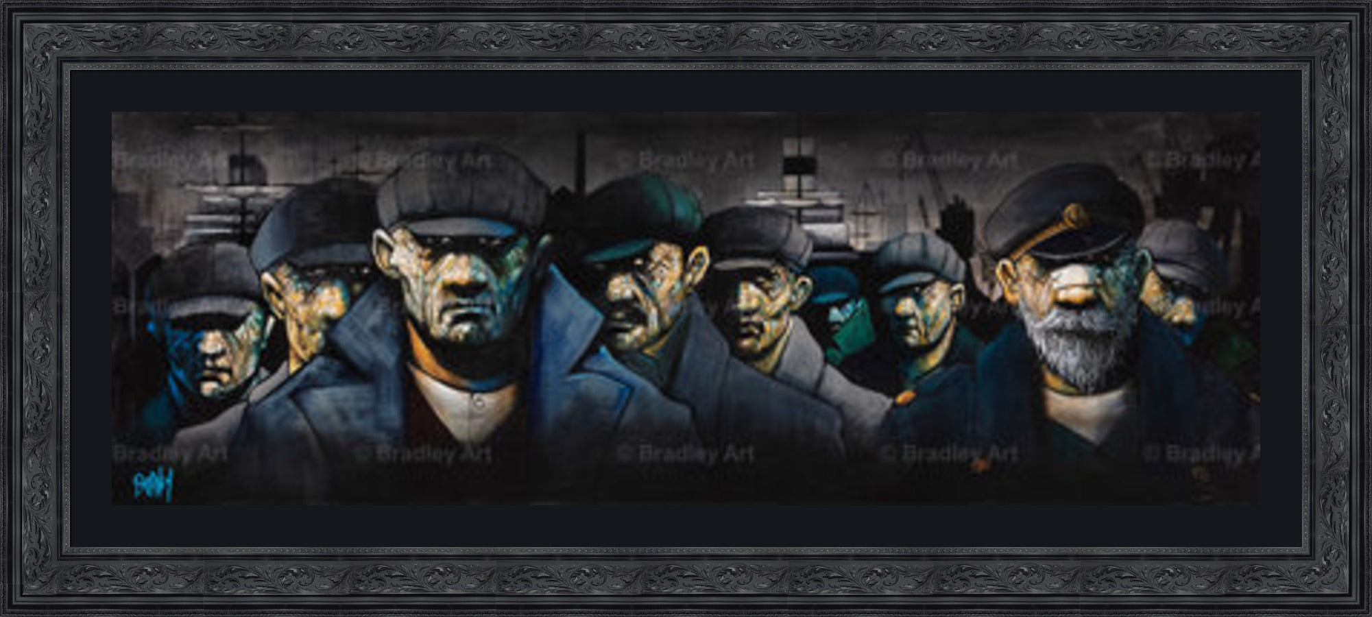 "Quittin' Time II" HE Canvas