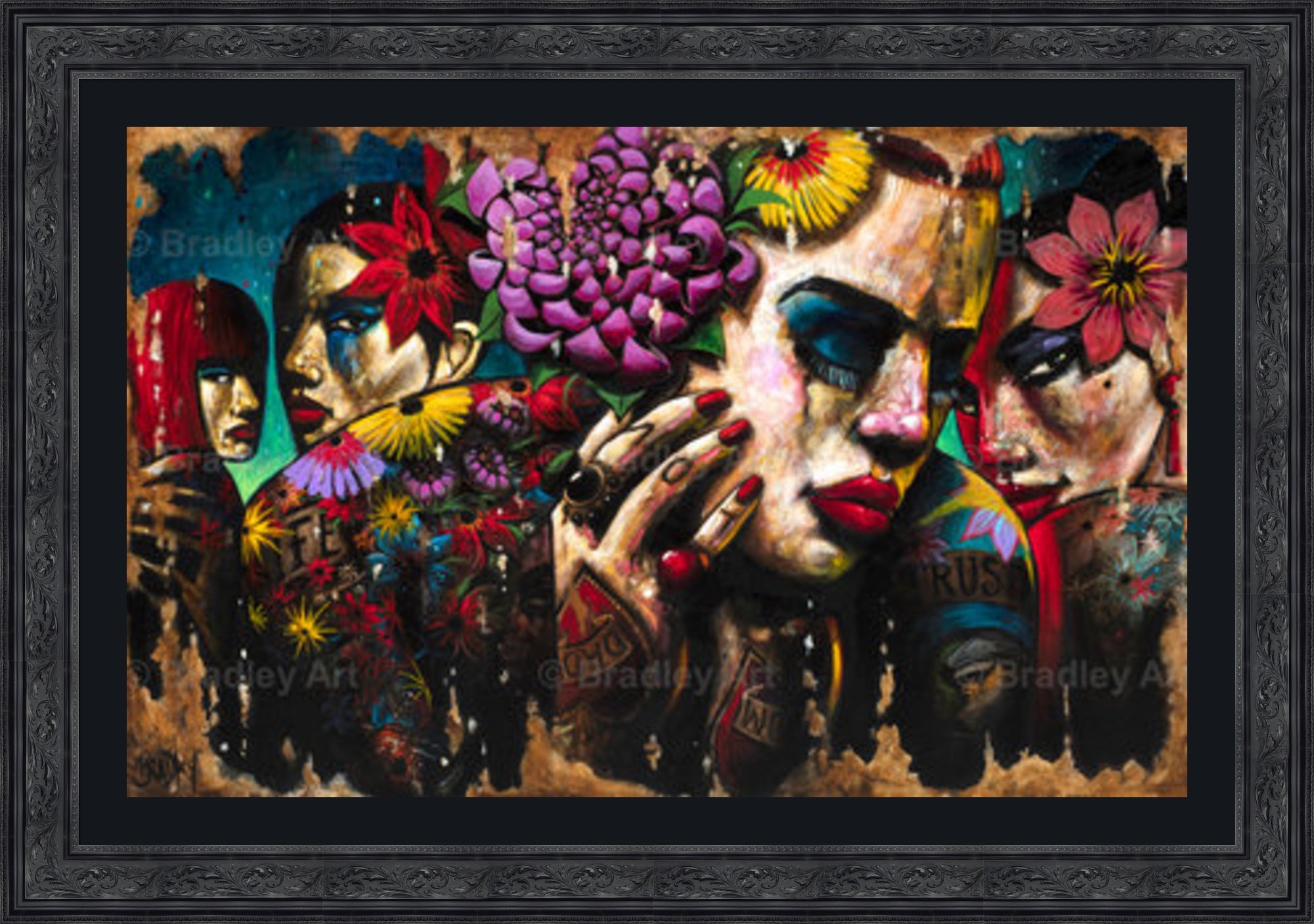 "Girlfriends" Canvas