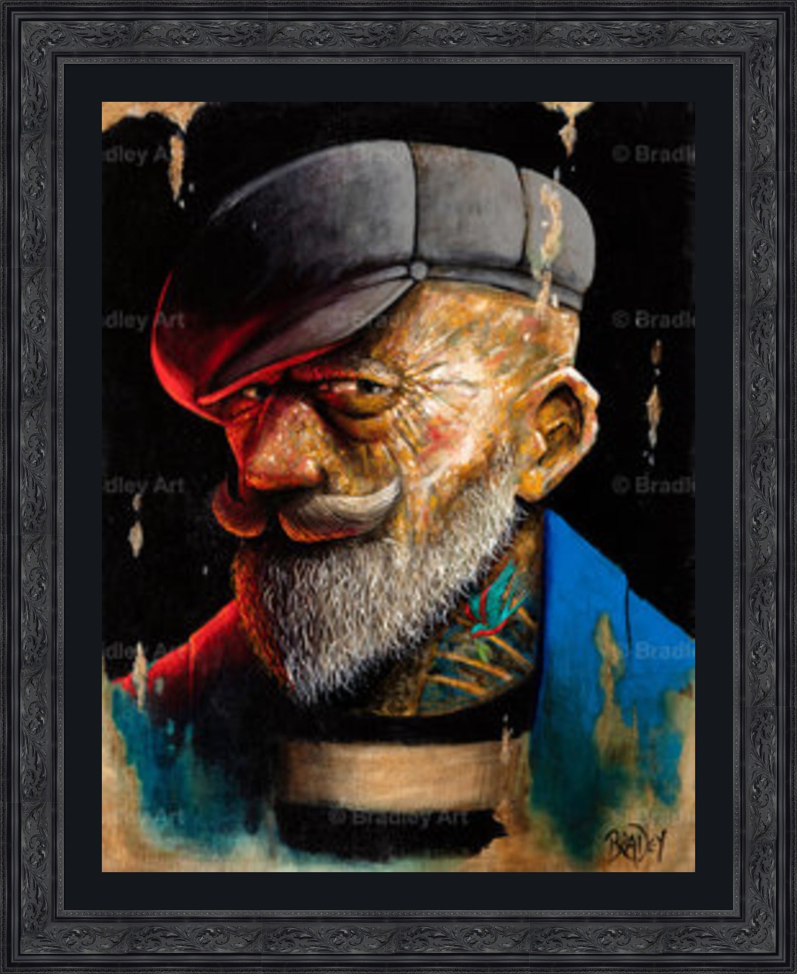 "Old Timer" HE Canvas