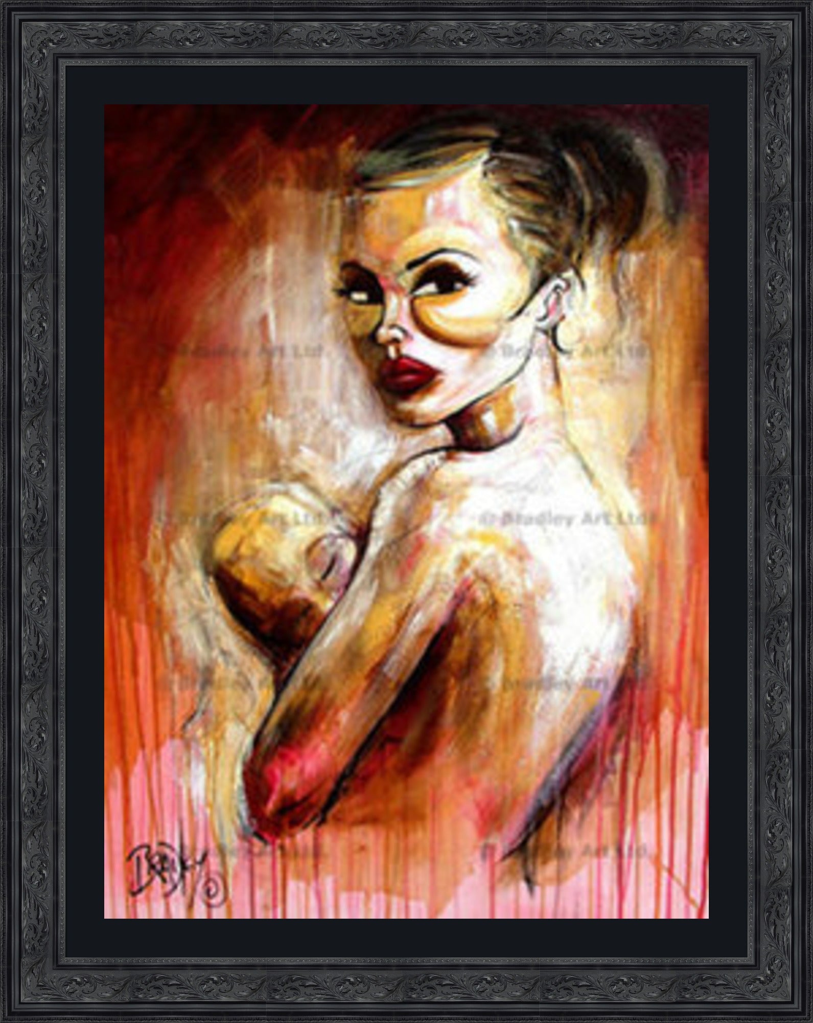 "Mother and Child" Canvas