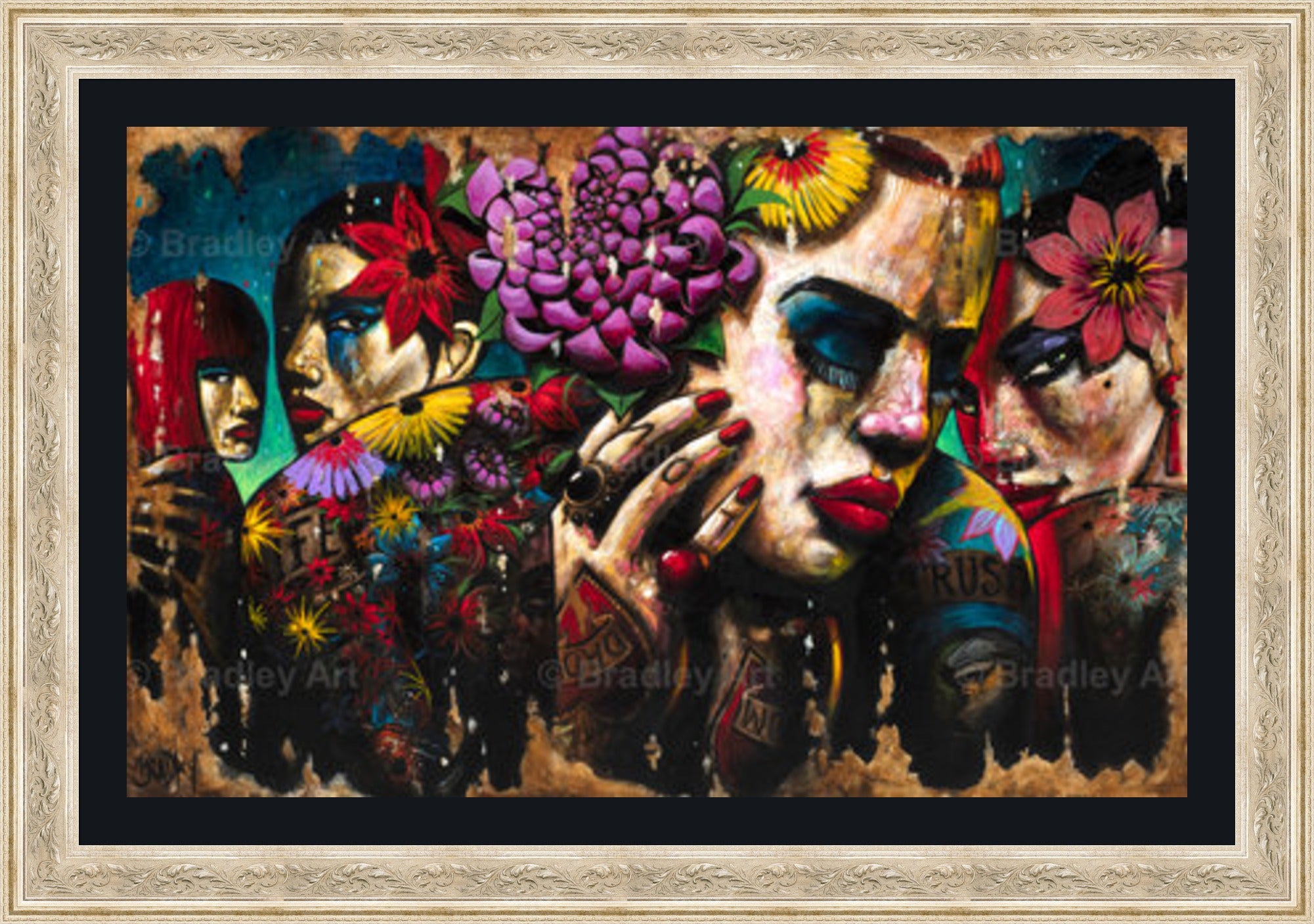 "Girlfriends" Canvas