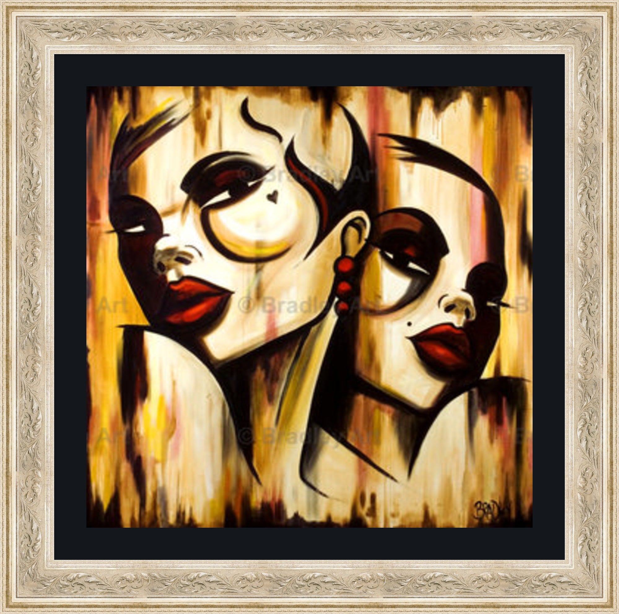 "Girls Parisienne" HE Canvas