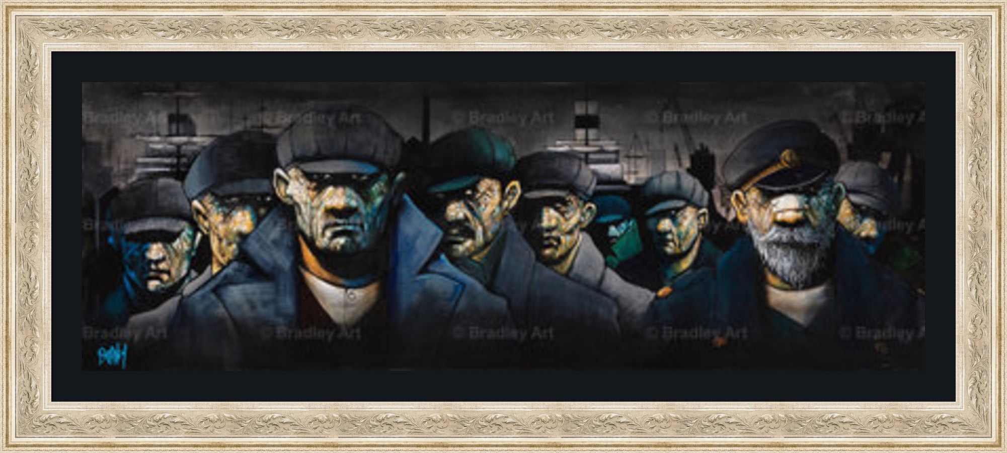 "Quittin' Time II" HE Canvas