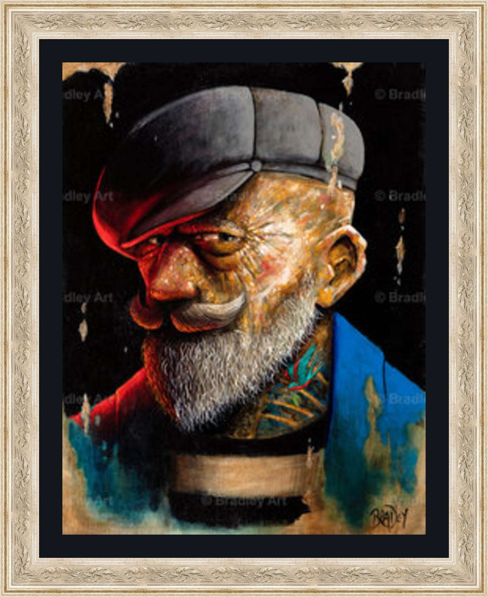 "Old Timer" HE Canvas