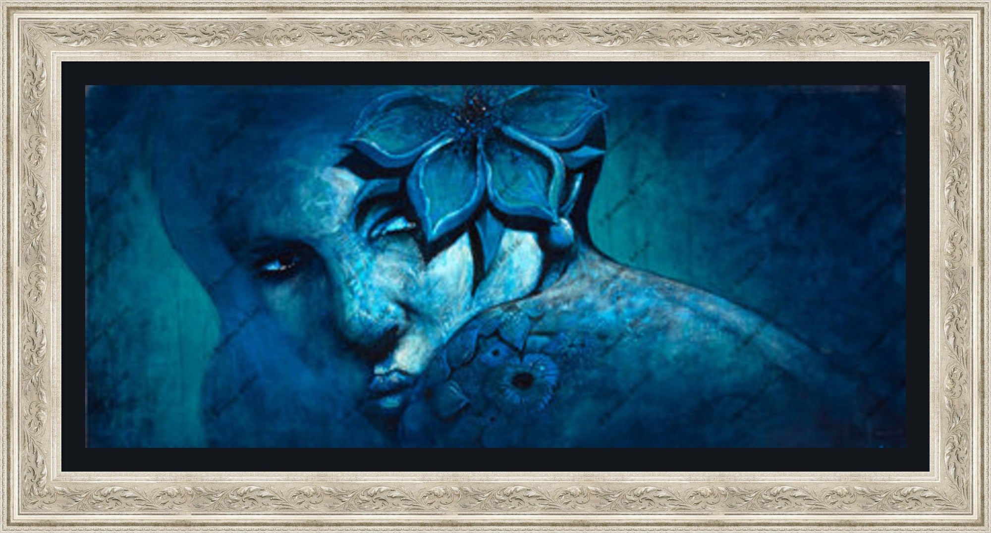 "The Blue Room" Canvas