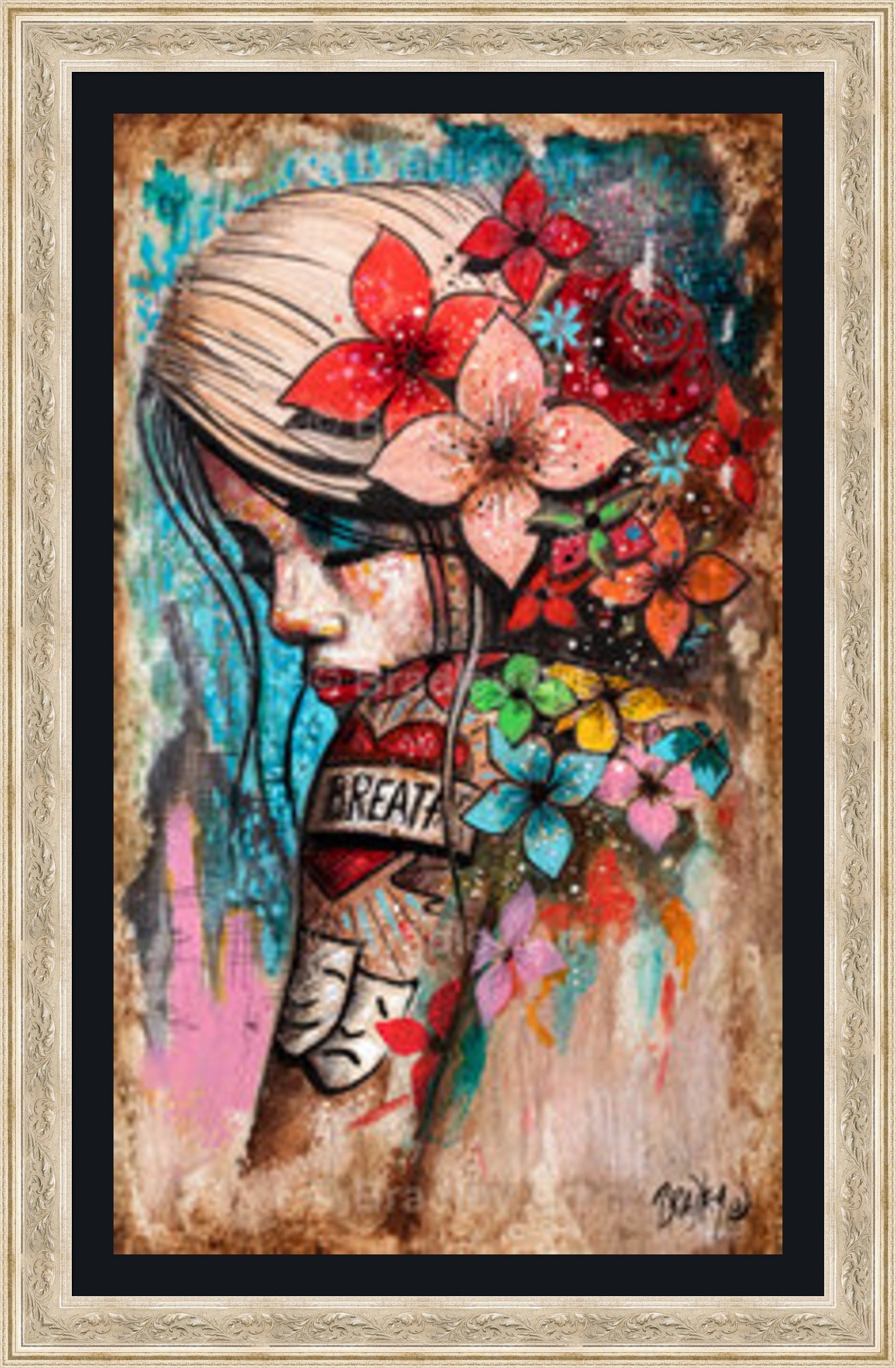 "Breathe" HE Canvas