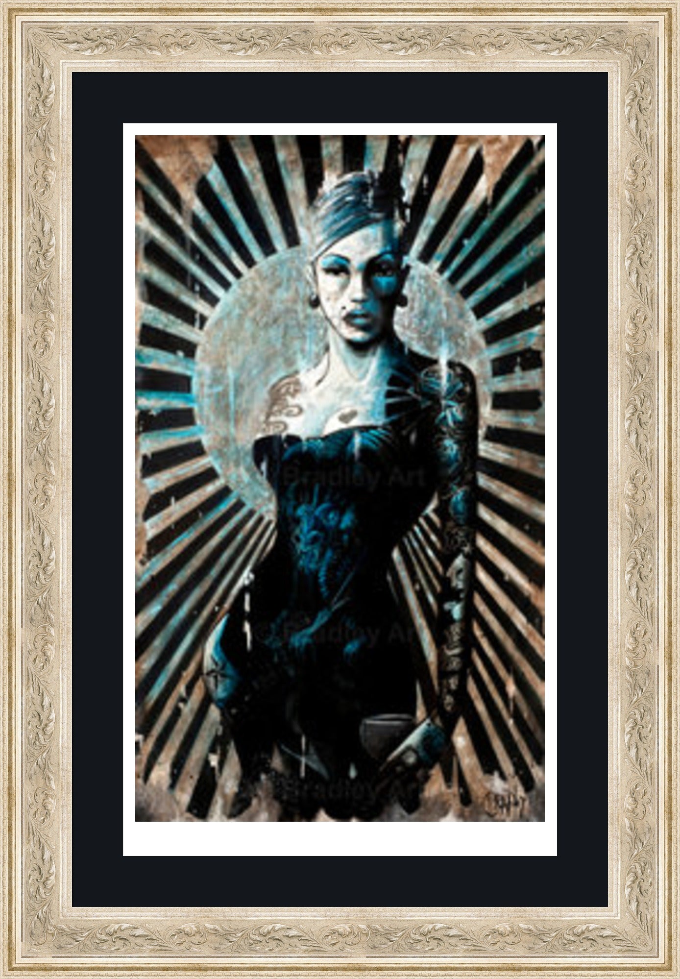 "La Femme Bleue" Print