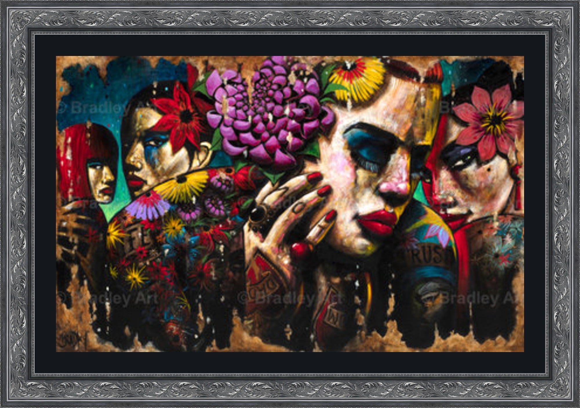 "Girlfriends" HE Canvas