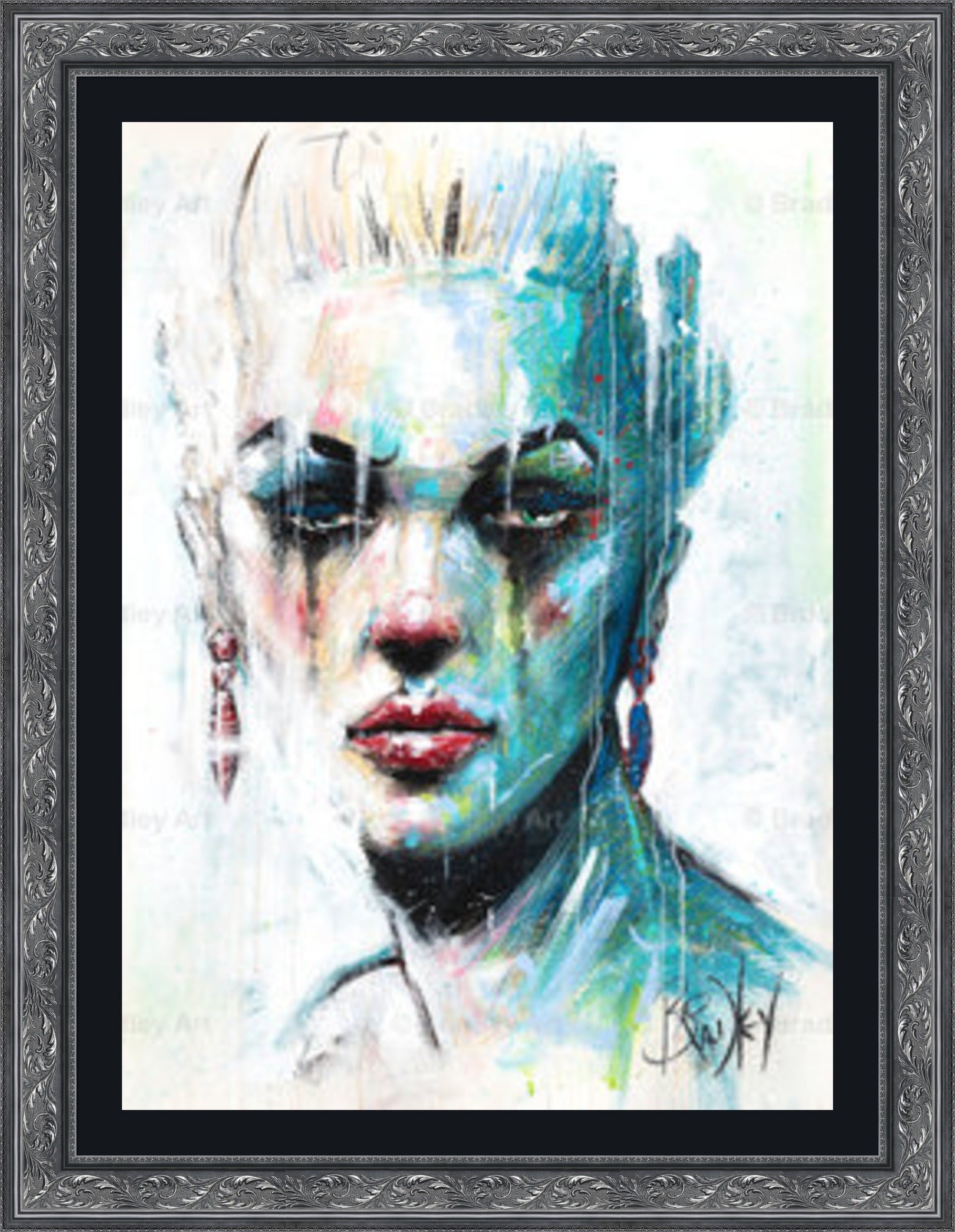 "The Beautiful and Damned" HE Canvas