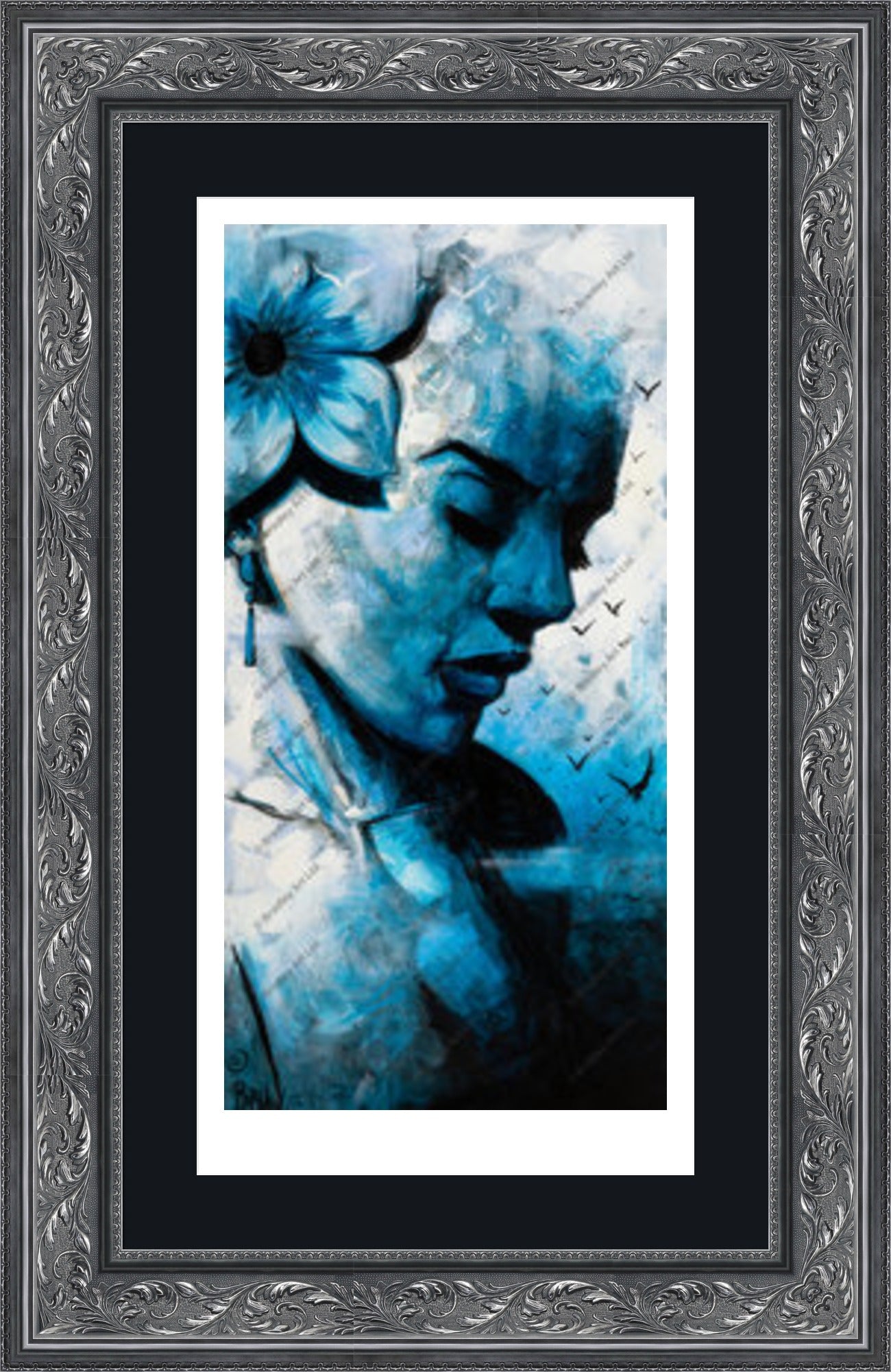 "Live Life" (Blue) Print