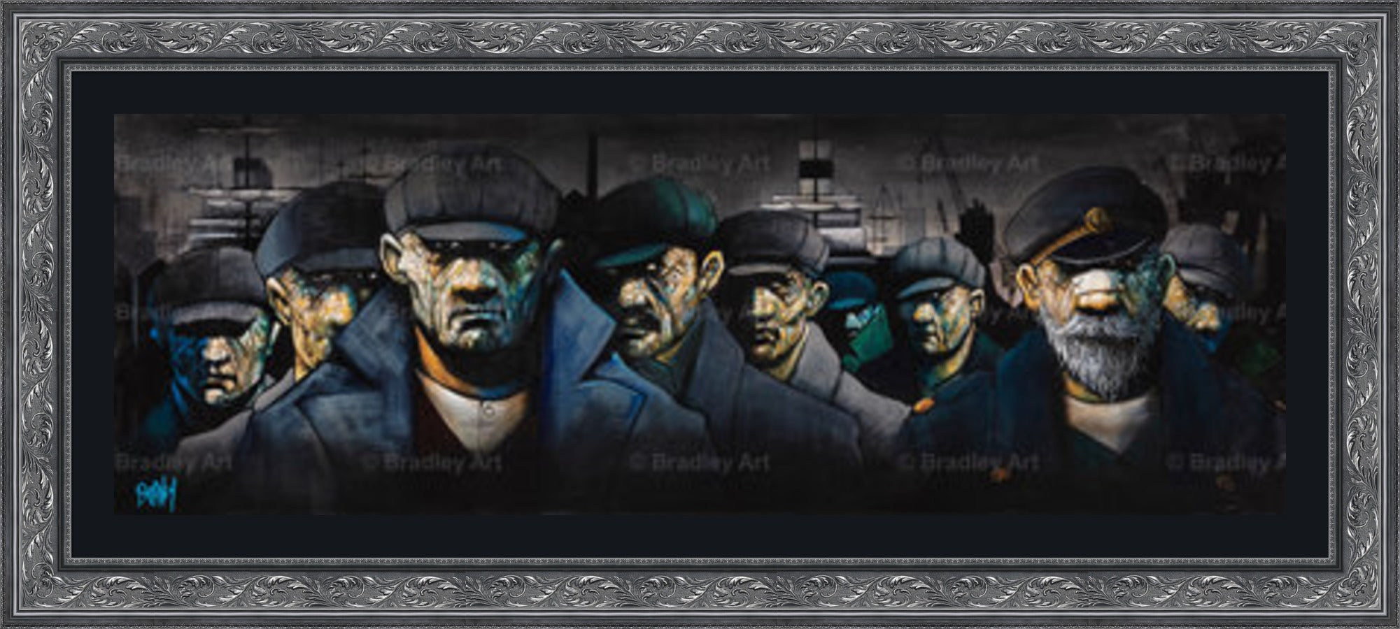 "Quittin' Time II" HE Canvas